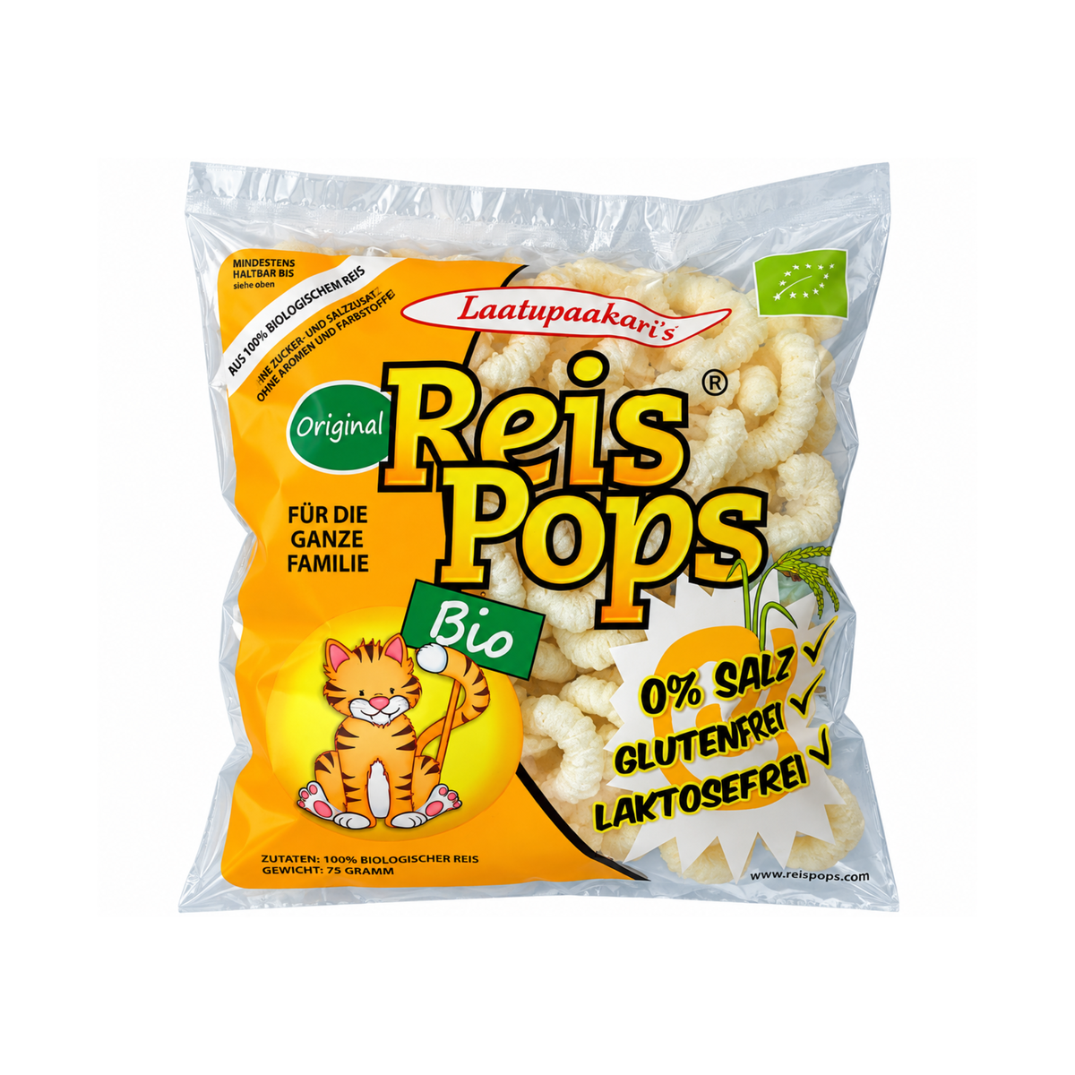 Reis Pops Bio 75g