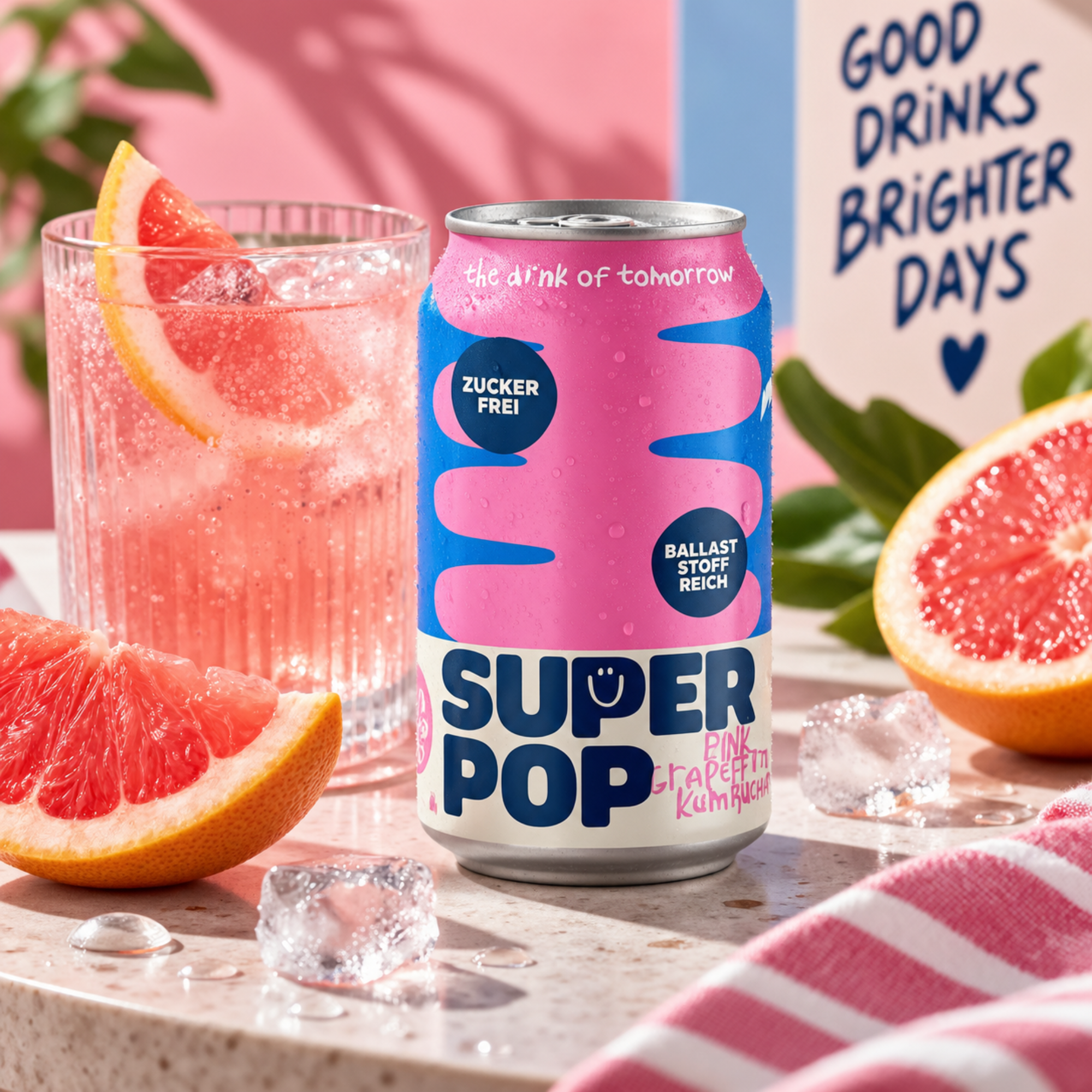 Limonade Grapefruit & Kumquat zuckerfrei 330ml