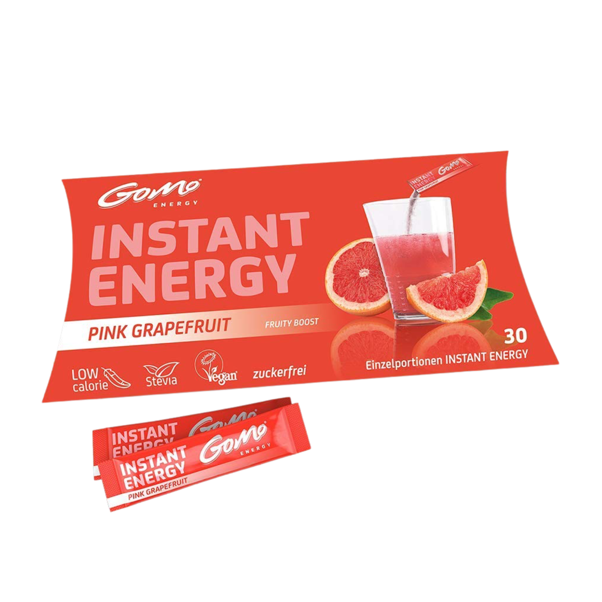 Energy Vitality Drink Pink Grapefruit - Sticks 30 Portions