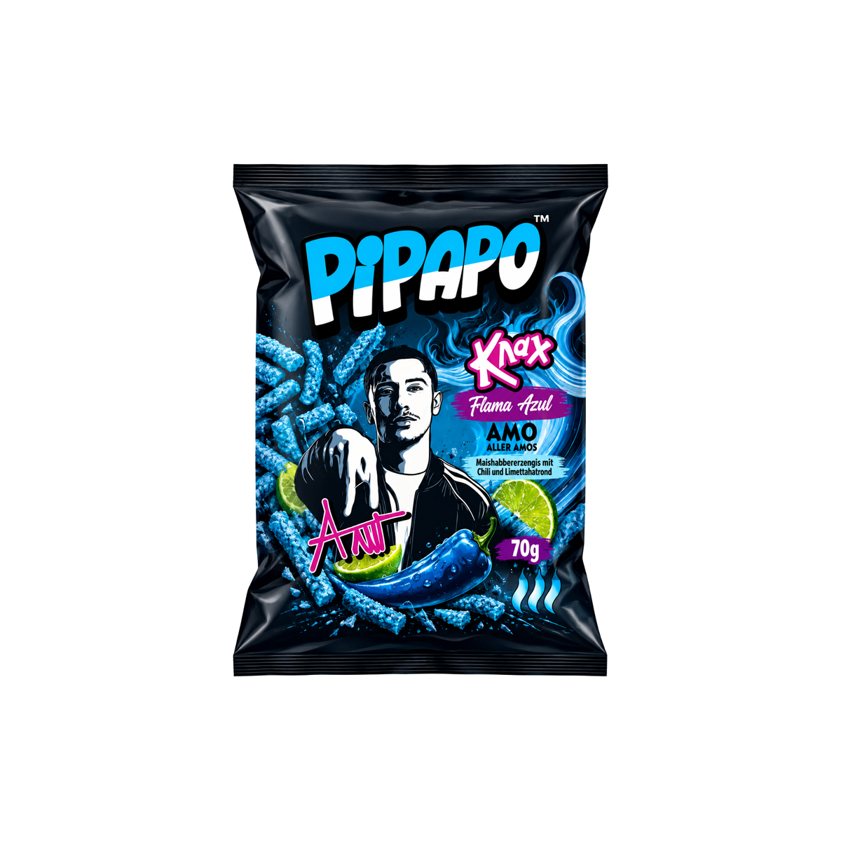 Maissnack - Flama Azul 70g