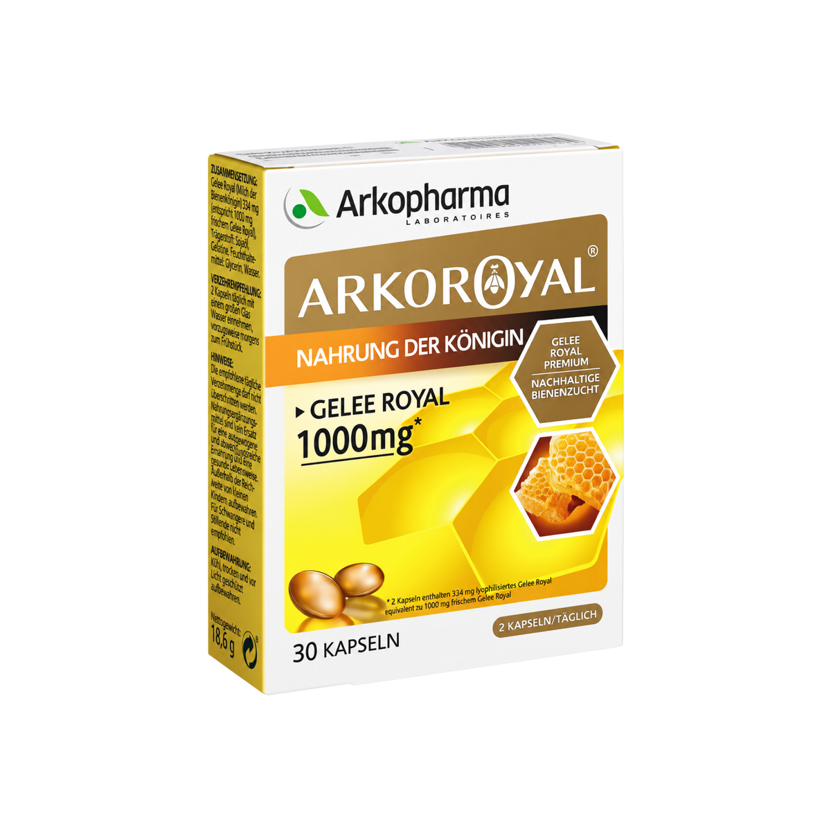 Arkoroyal Gelée-Royale 1000mg - 30 Kapseln