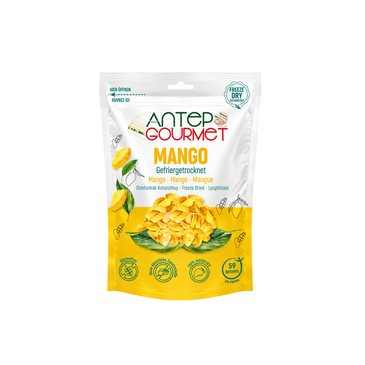 Mango gefriergetrocknet 15g