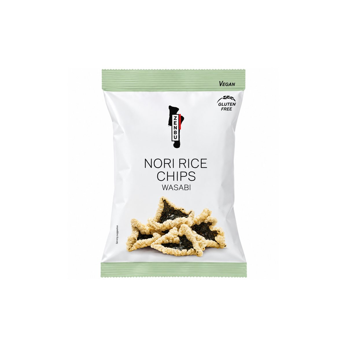 Chips de nori au wasabi 45g