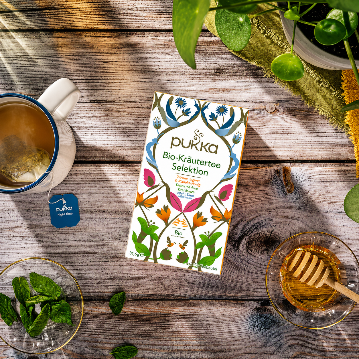 Pukka Kräutertee Selektion Bio - 4 x 20 Beutel