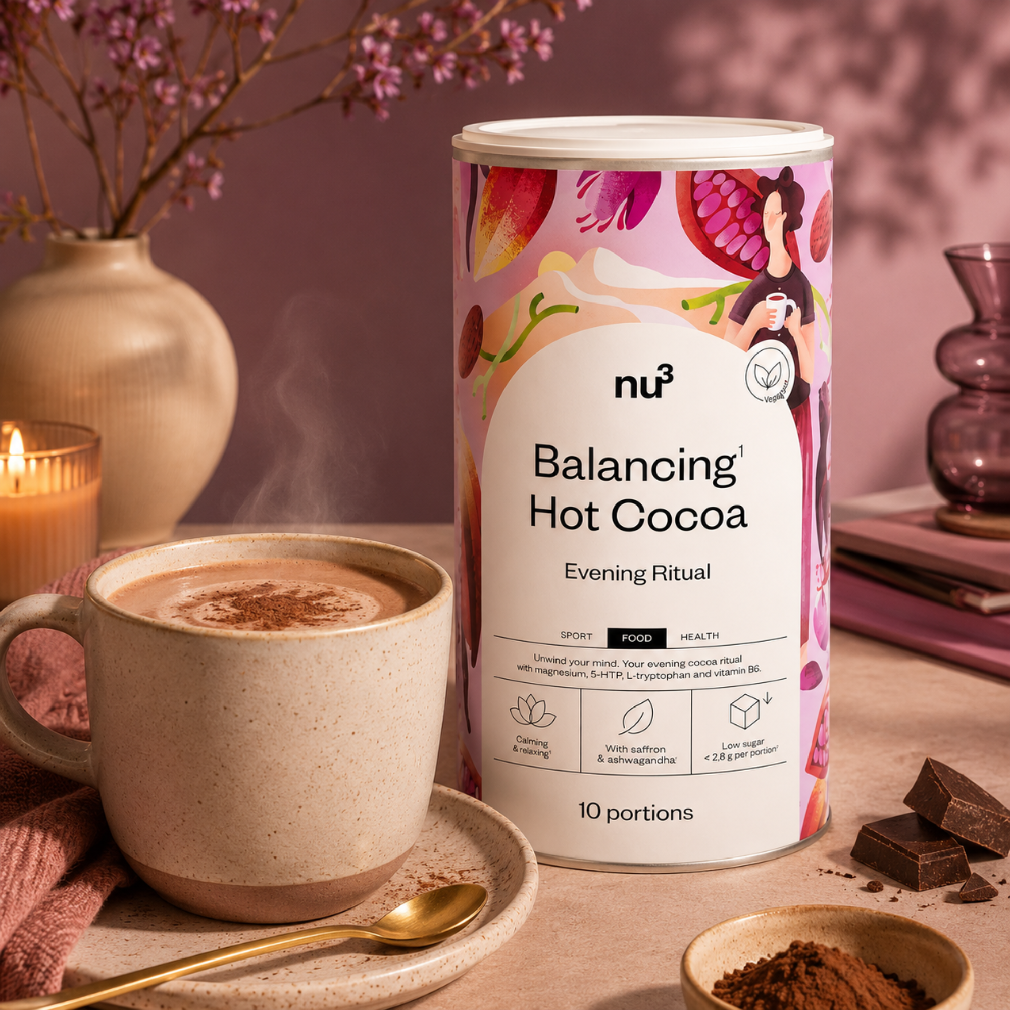 nu3 Balancing Hot Cocoa 200g