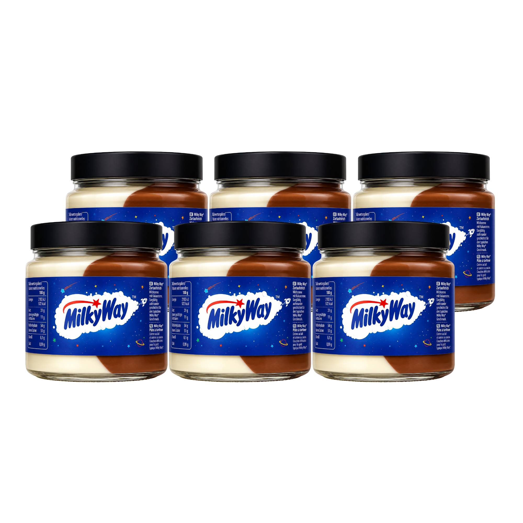 Pâte à tartiner Milky Way 6 x 200 g