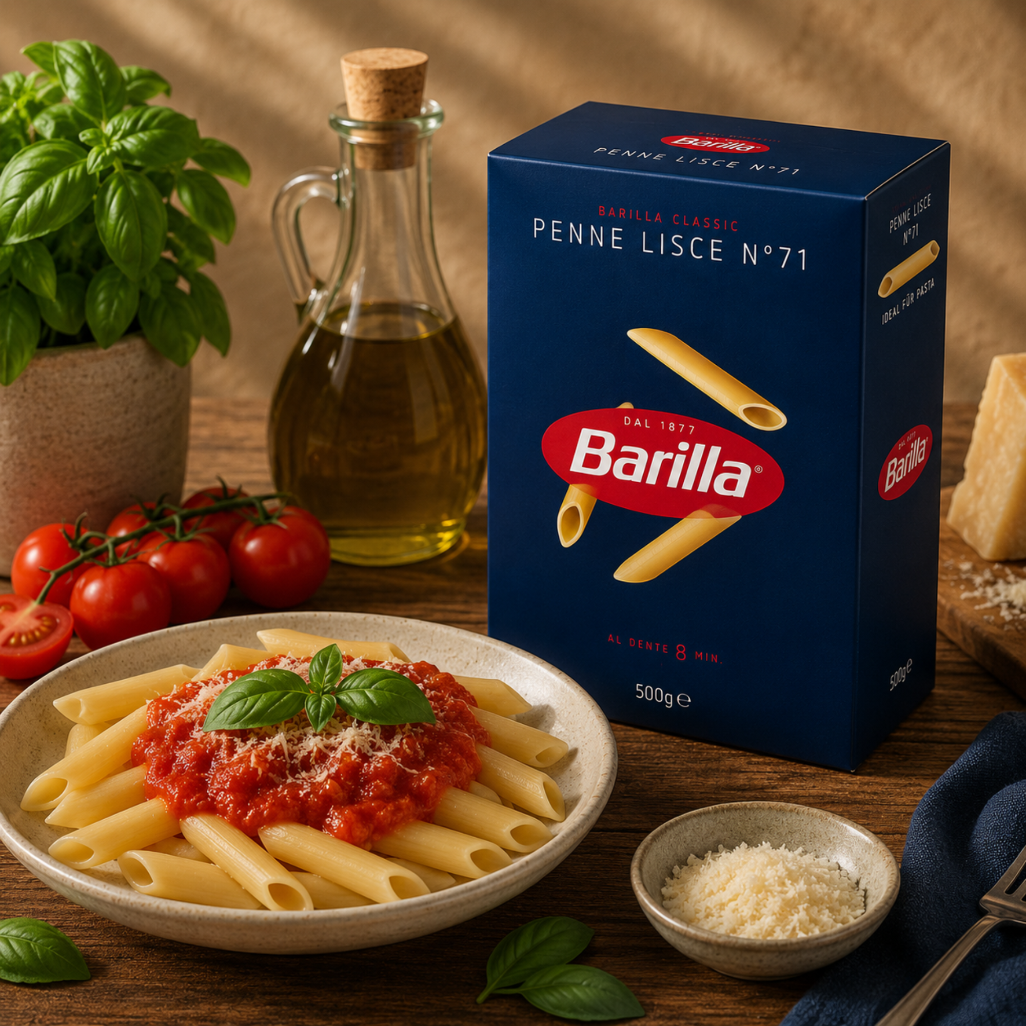 Barilla Penne Lisce No. 71 - 500g