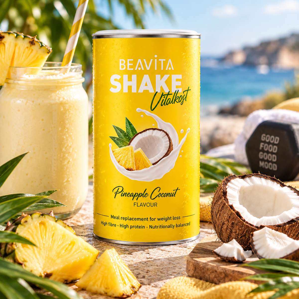 Vitalkost Diät-Shake Kokos-Ananas 572g