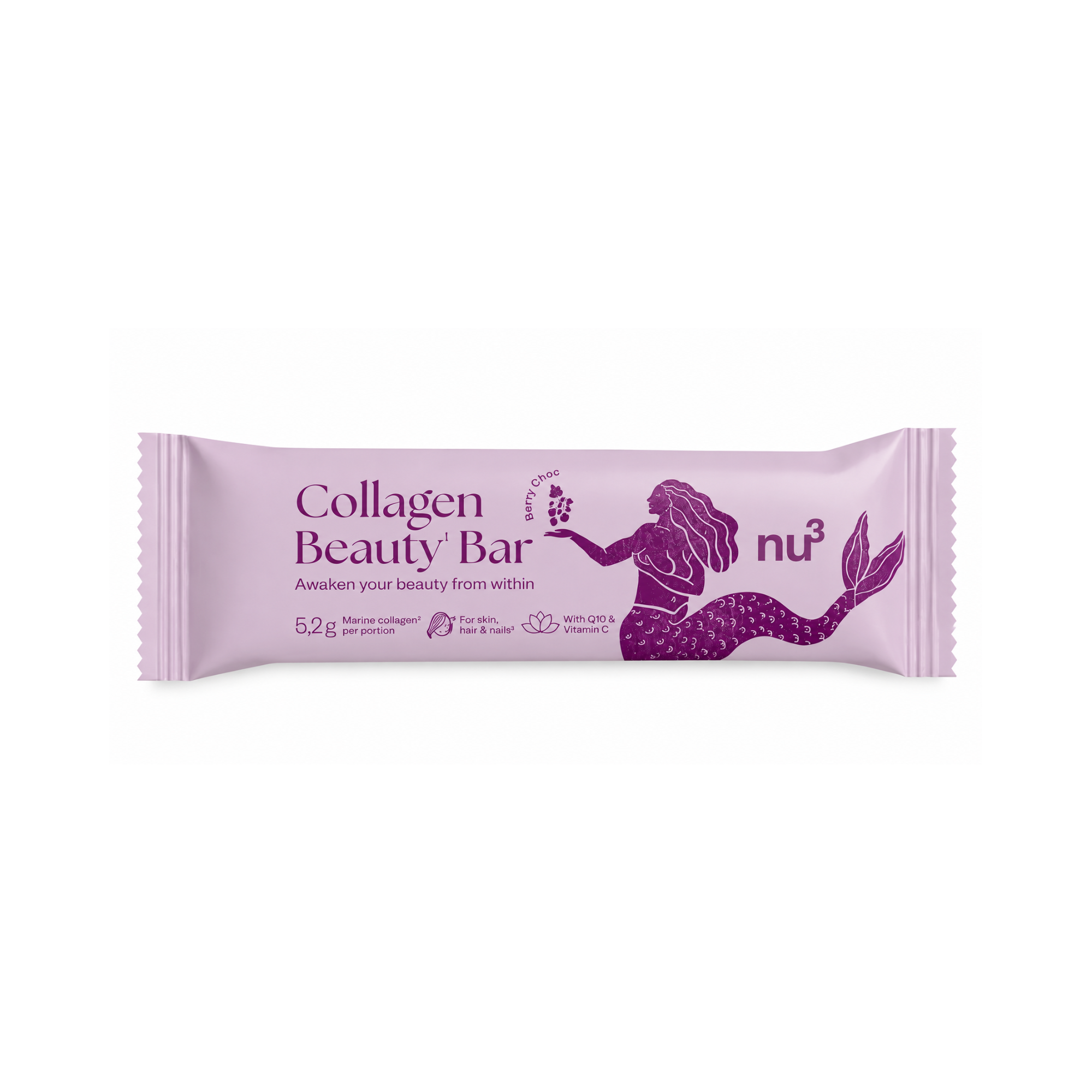 Collagen Beauty Bar - Berry-Choc 12 x 40g
