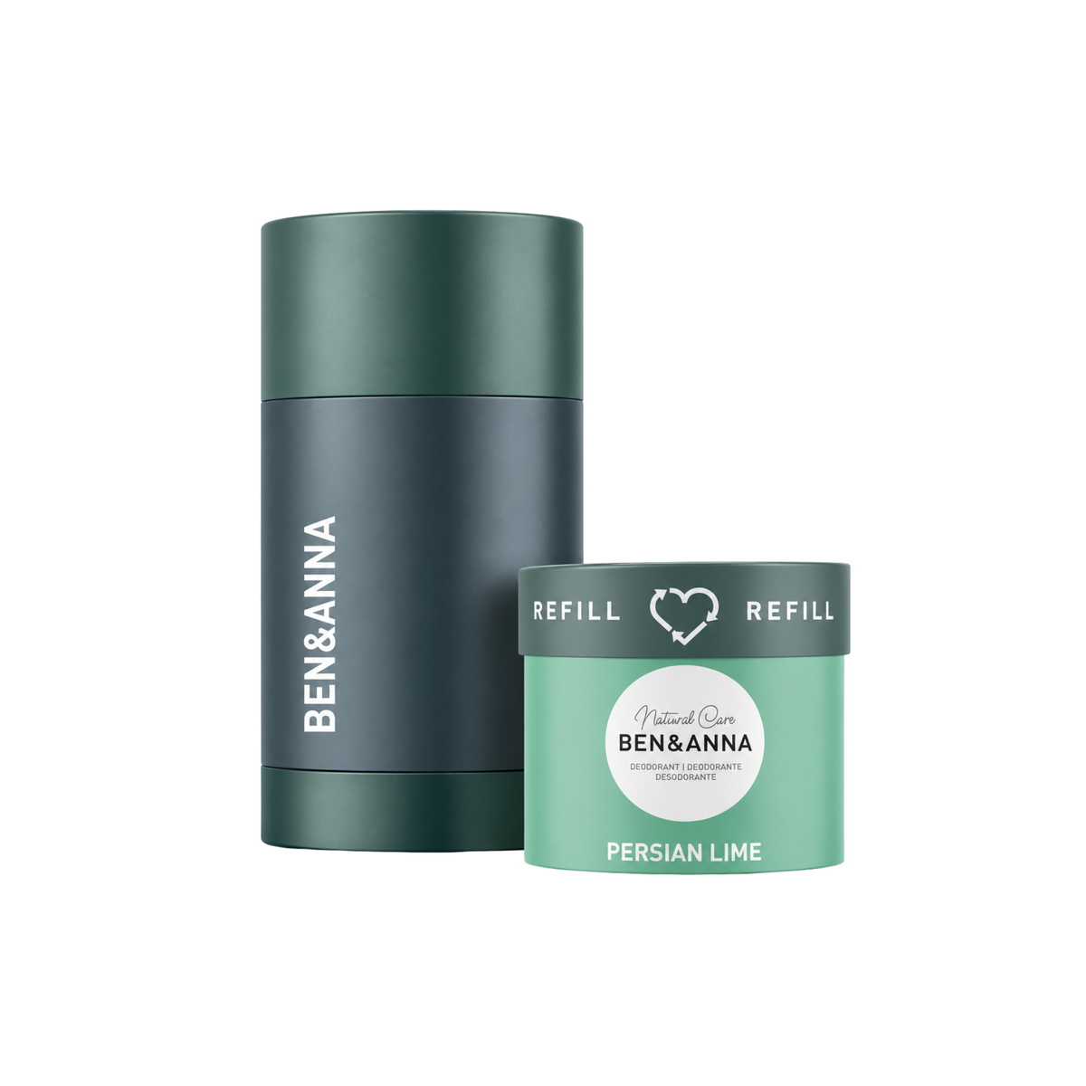 Natürlicher Deo Stick Starterset Refill - Lime 40g
