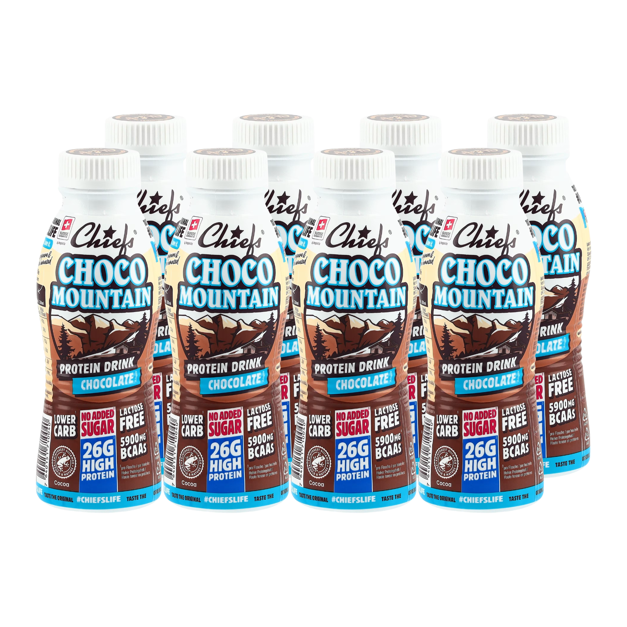 Boisson protéinée - Choco Mountain 8 x 330ml
