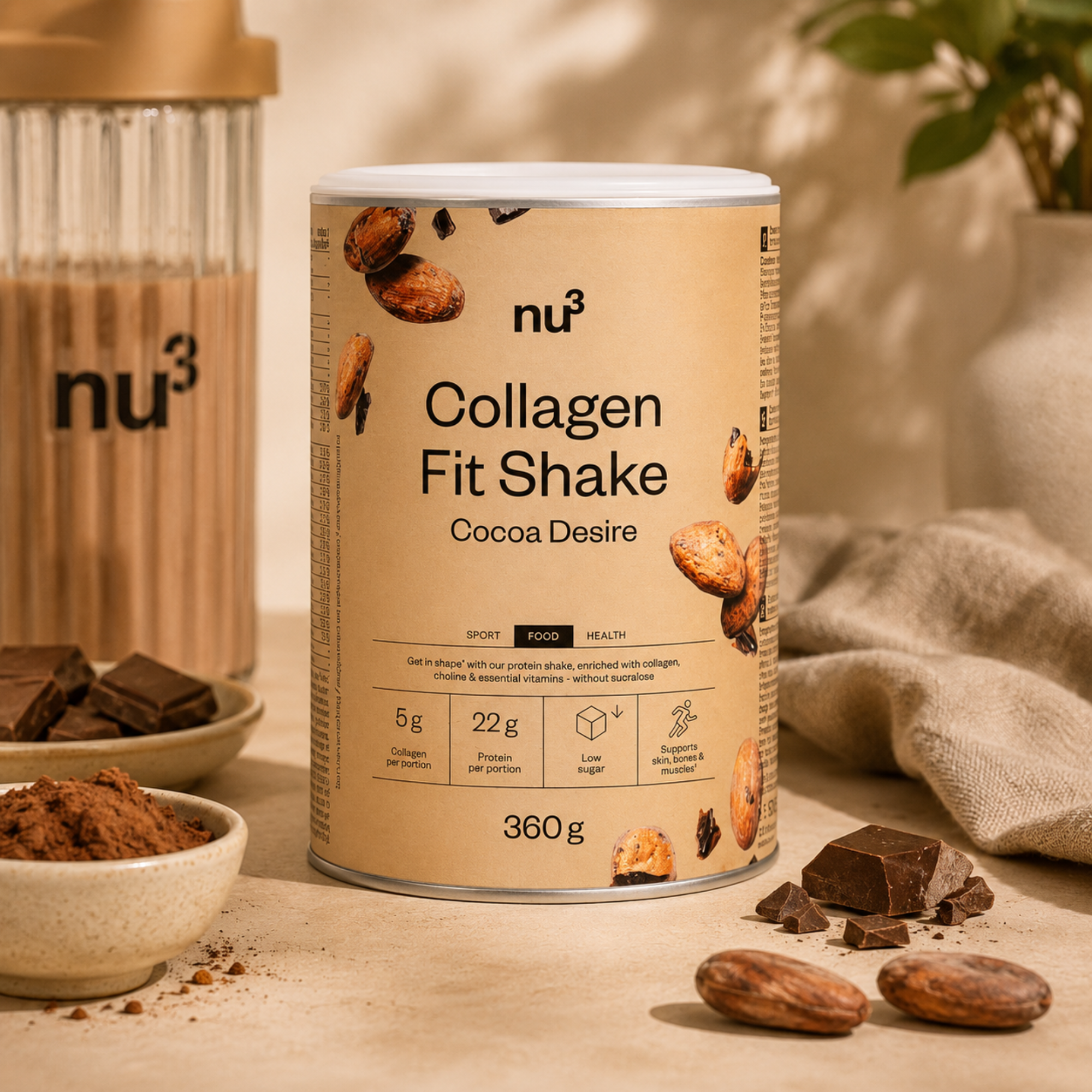 Fit Shake Collagen - Cocoa Desire 360g