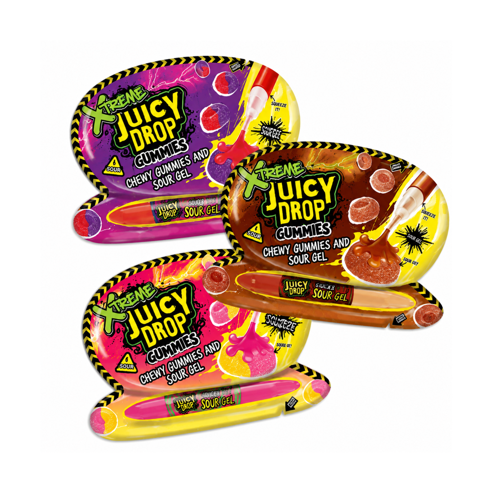 Juicy Drop Gummies Lot de 12 - 684g
