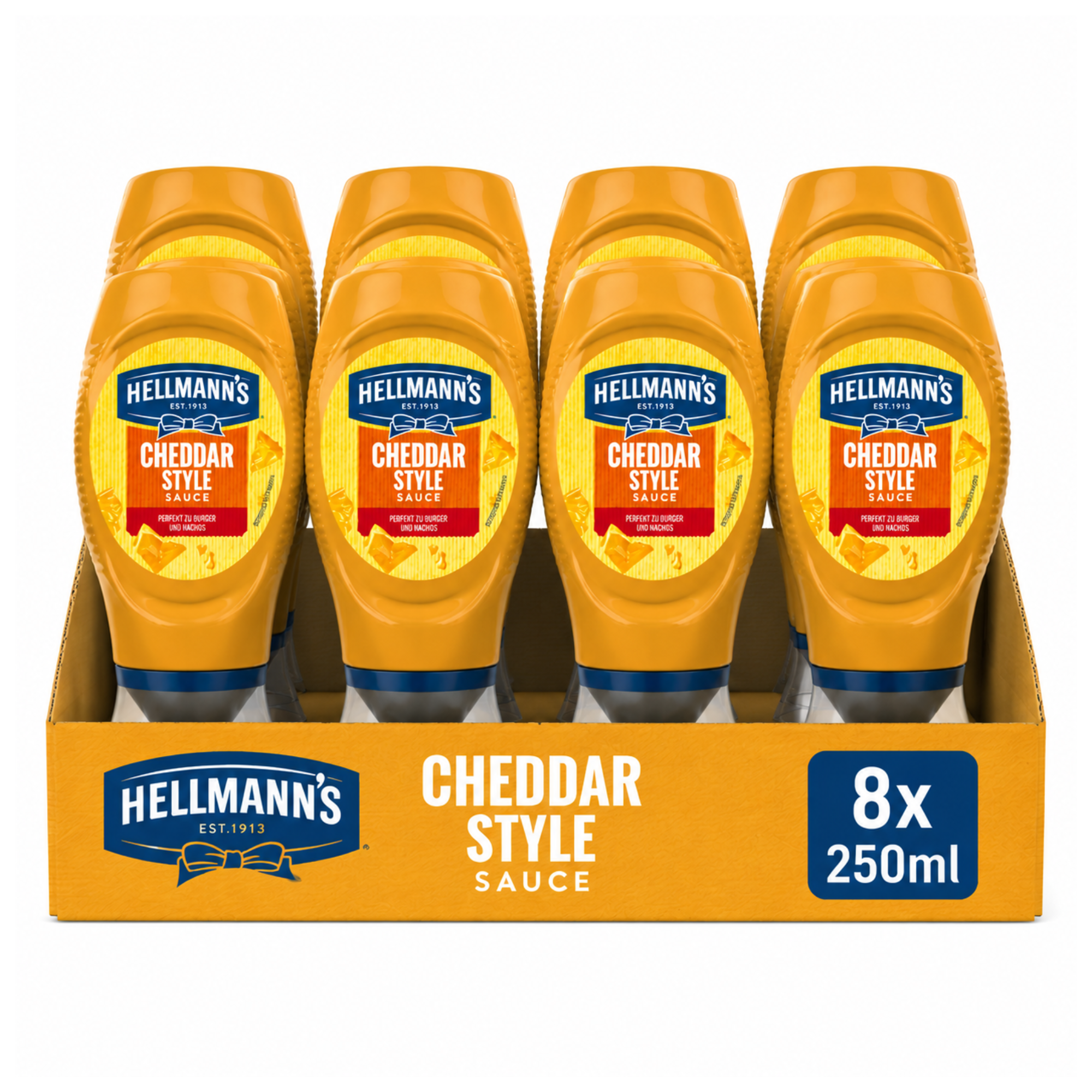 Hellmann's Cheese Style Sauce 8 x 250ml
