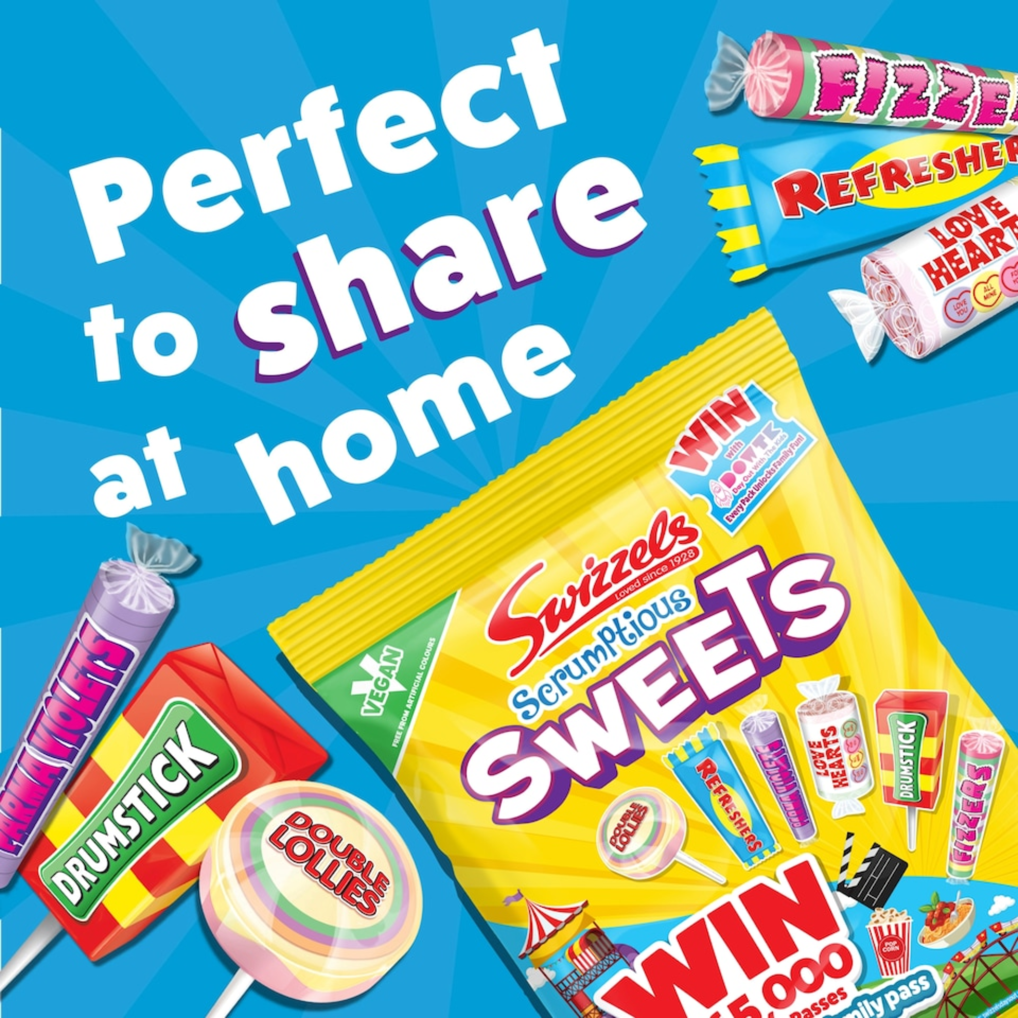Swizzels Scrumptious Sweets 173g