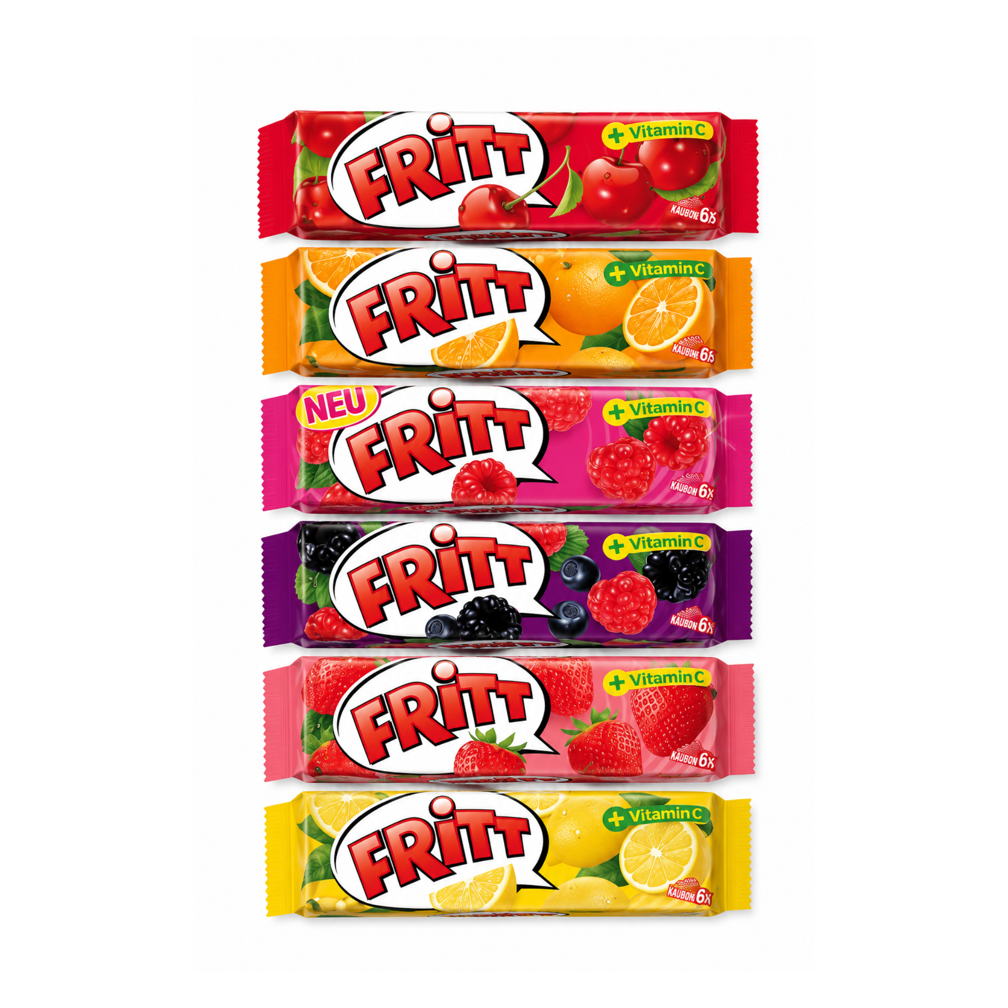 Fritt Kaubonbons Fruchtmix 30 x 70g