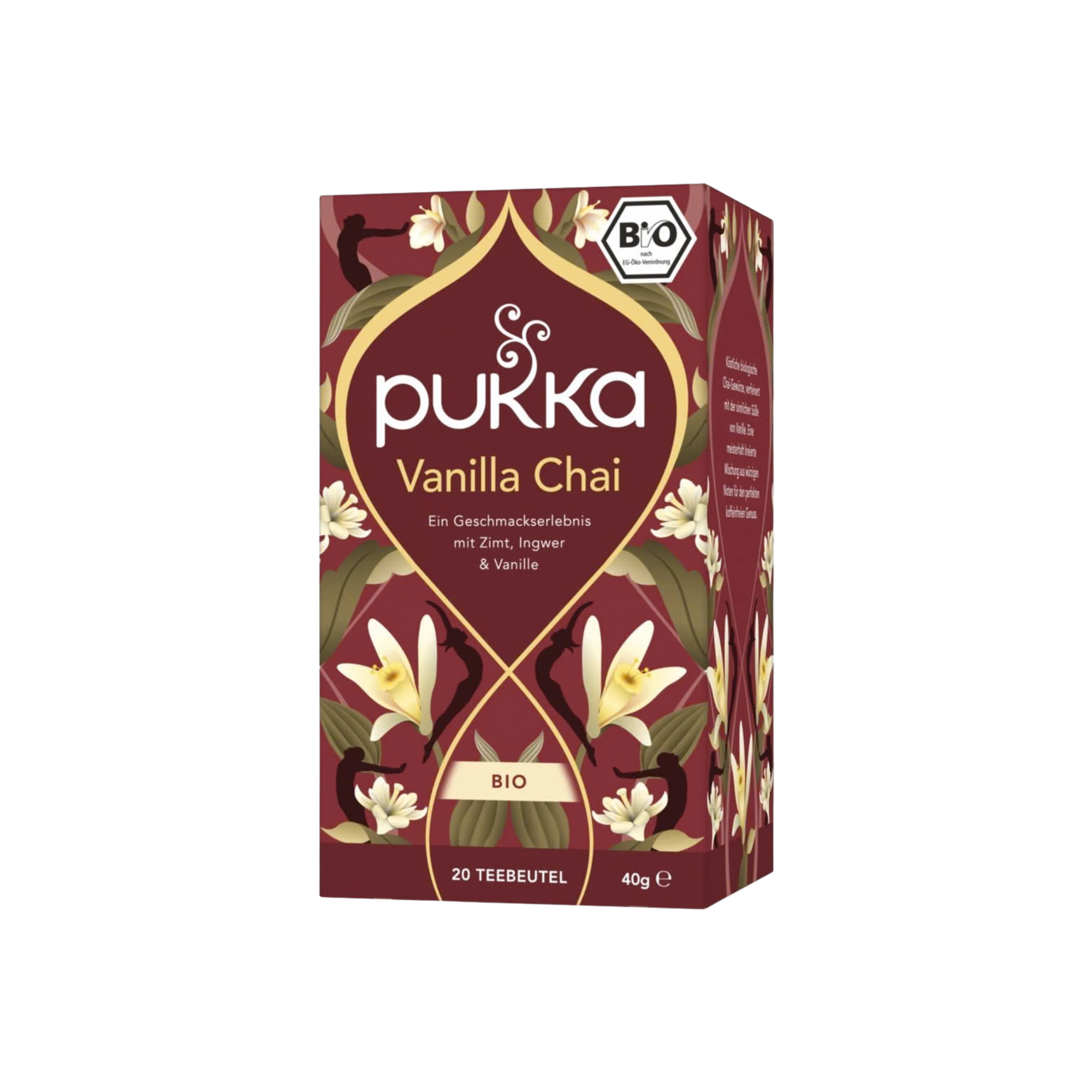 Pukka Thé Vanilla Chai Bio - 20 sachets