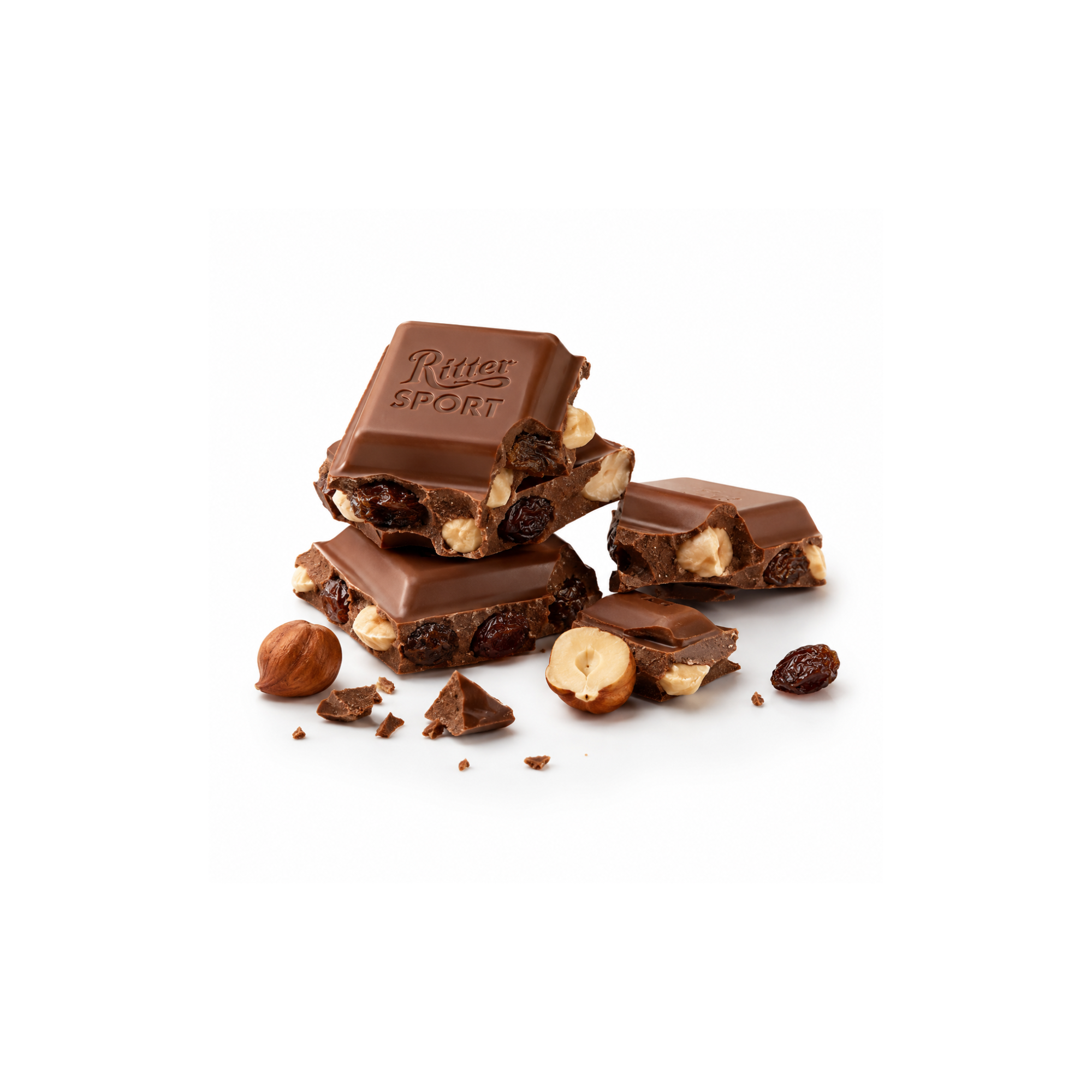 Ritter Sport - Rum Trauben Nuss 100g
