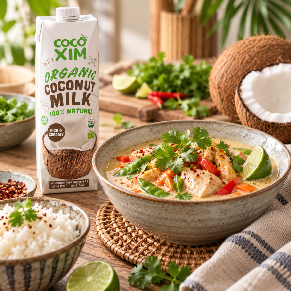 Kokosnussmilch Bio 1l