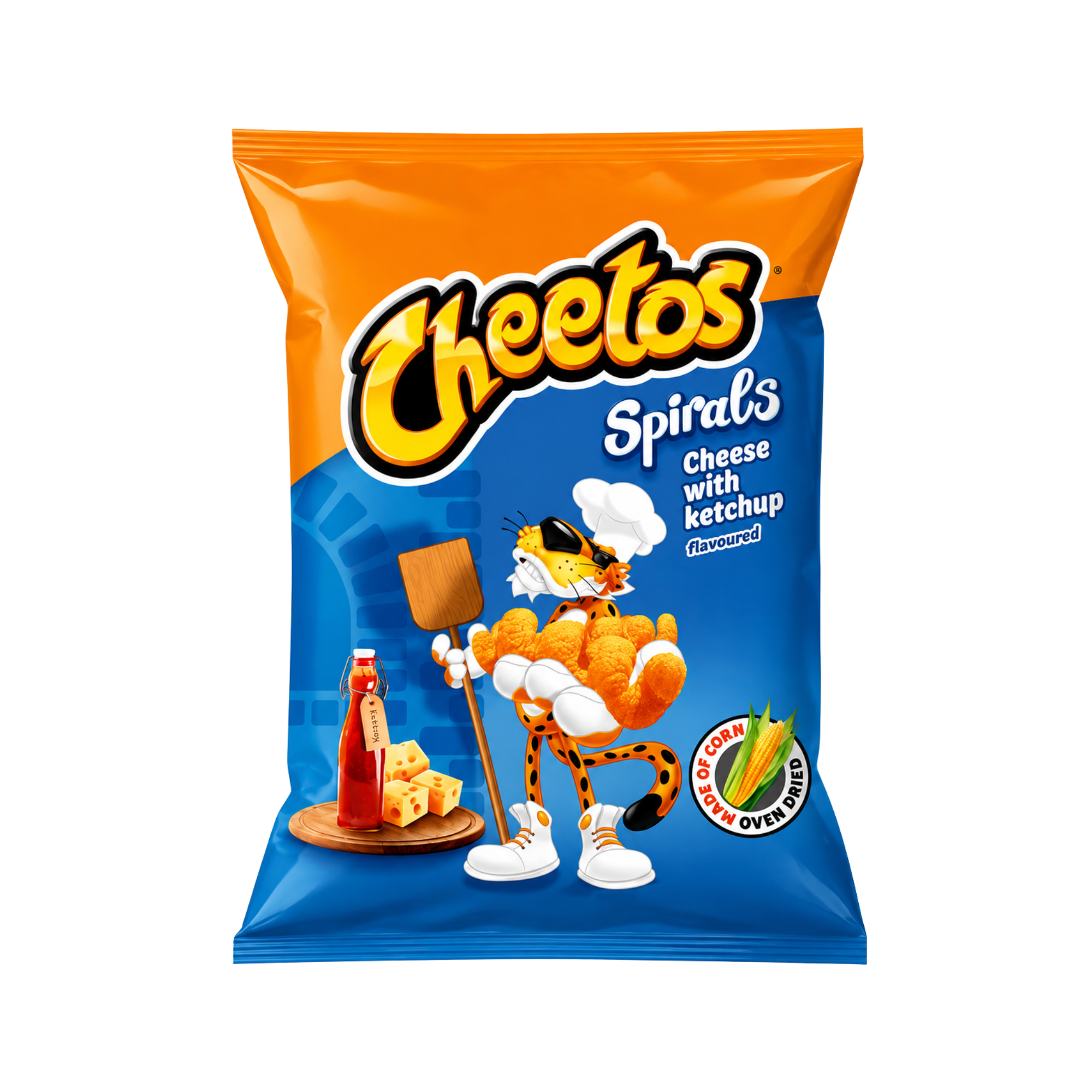 Cheetos Spirals Cheese & Ketchup 130g