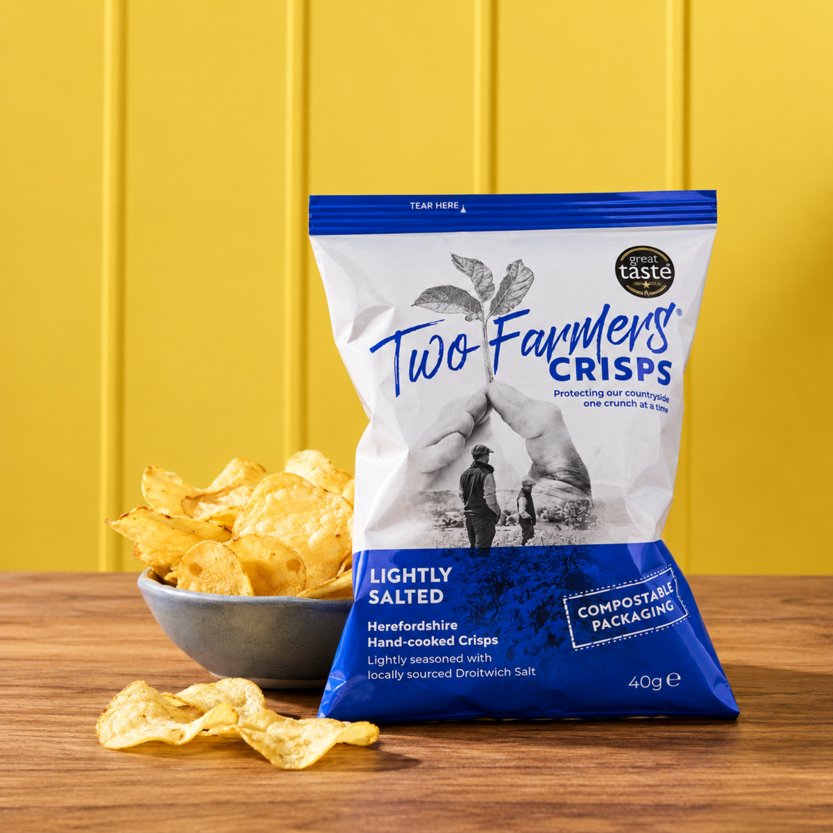 Chips Lightly Salted 40g