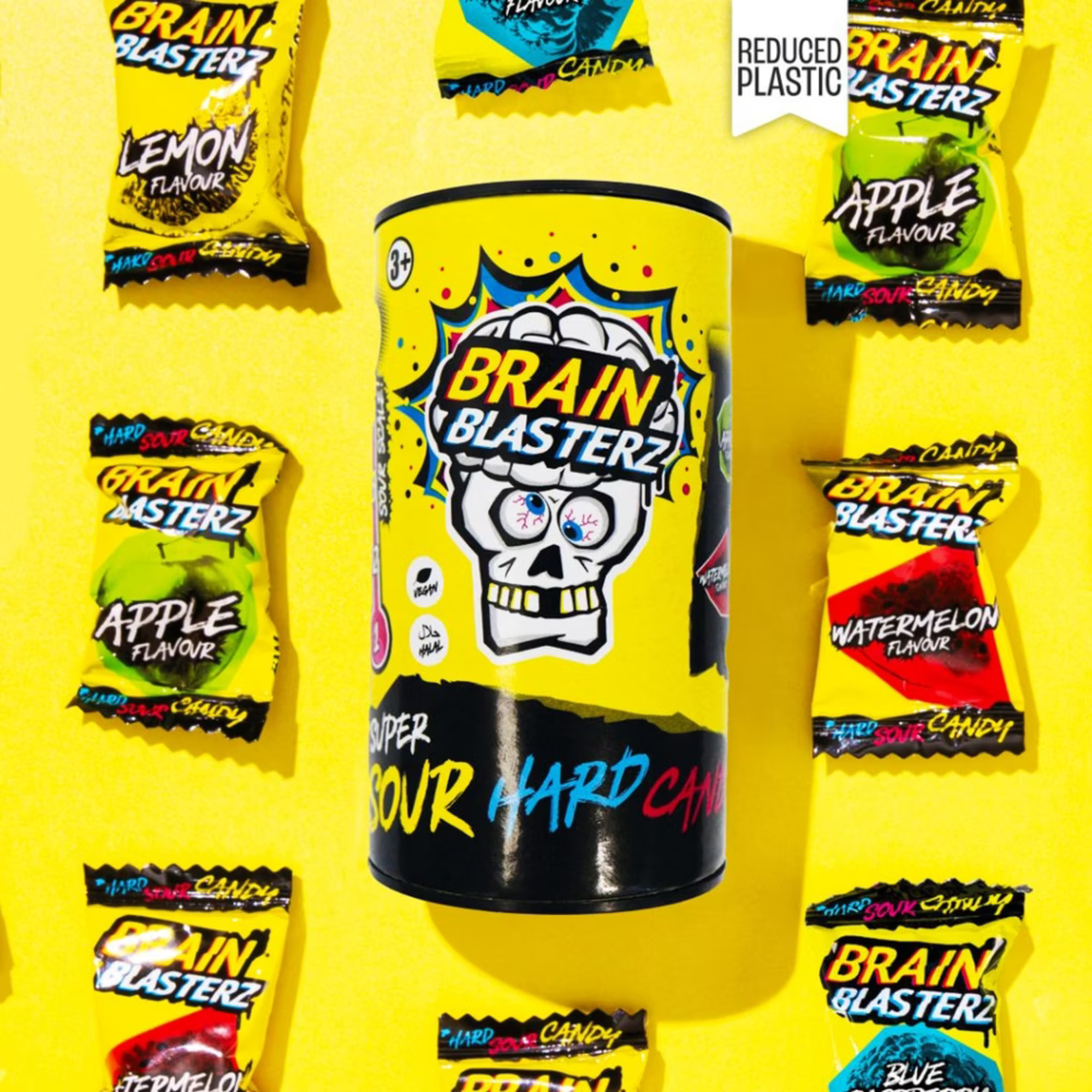 Brain Blasterz Sour Hard Candy 48g