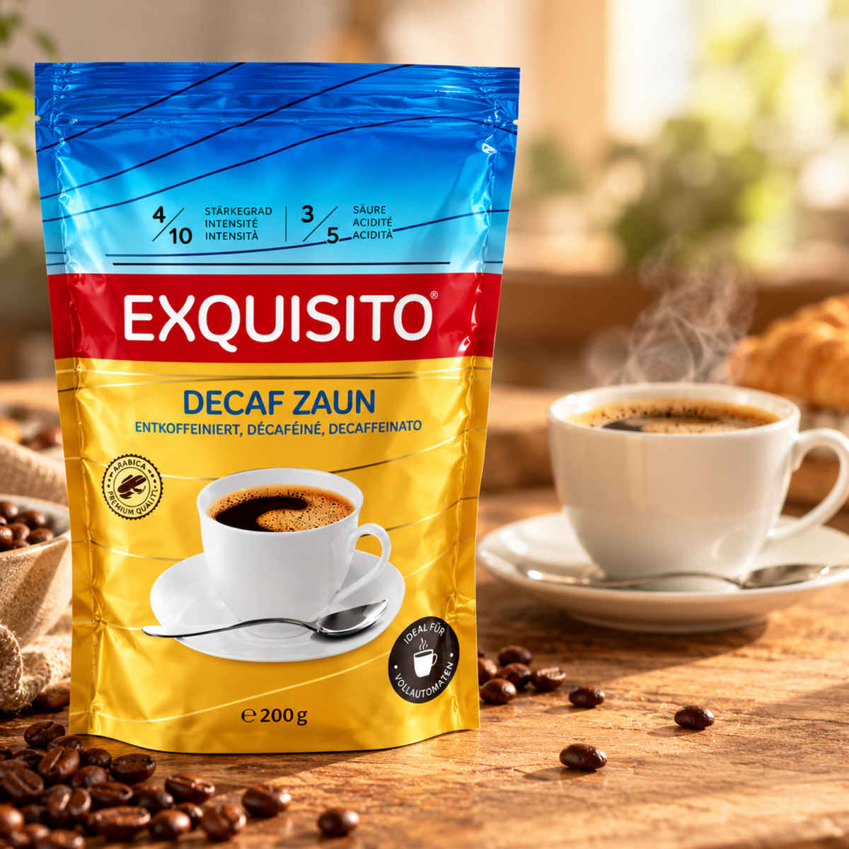 Instant Kaffee Decaf Zaun 200g