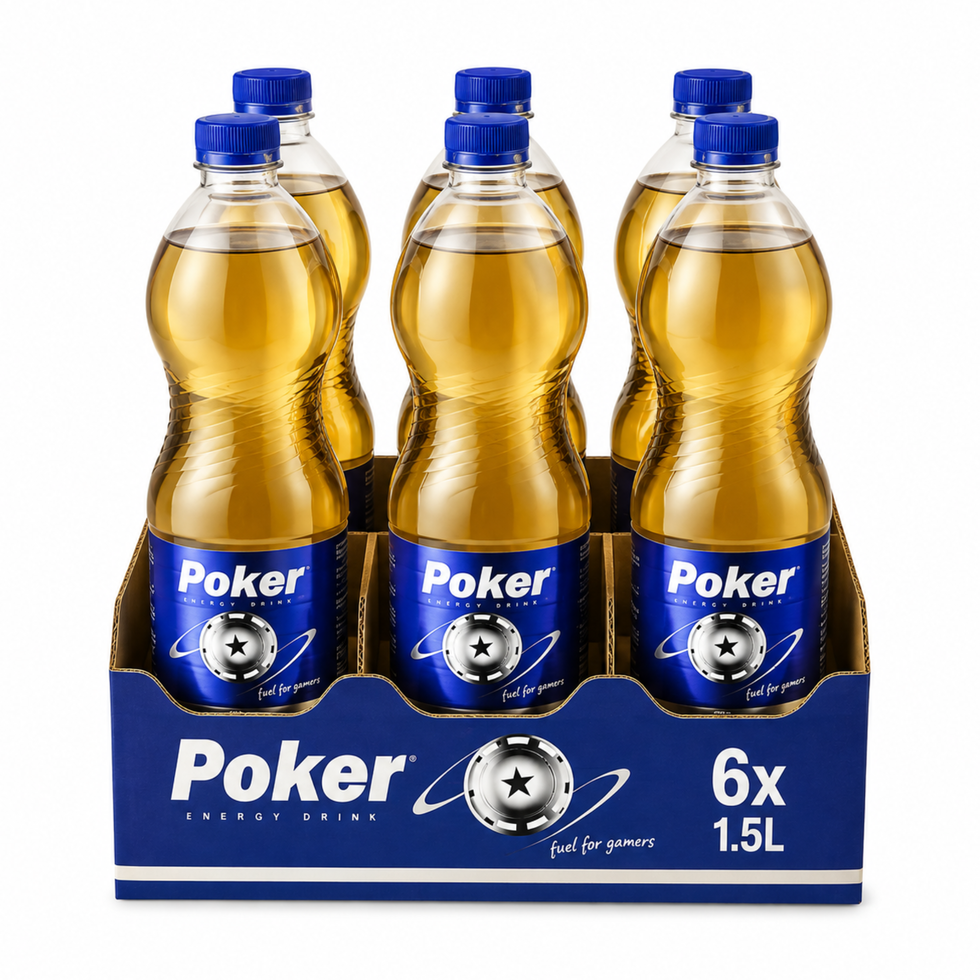 Boisson énergisante Poker 6 x 1,5l