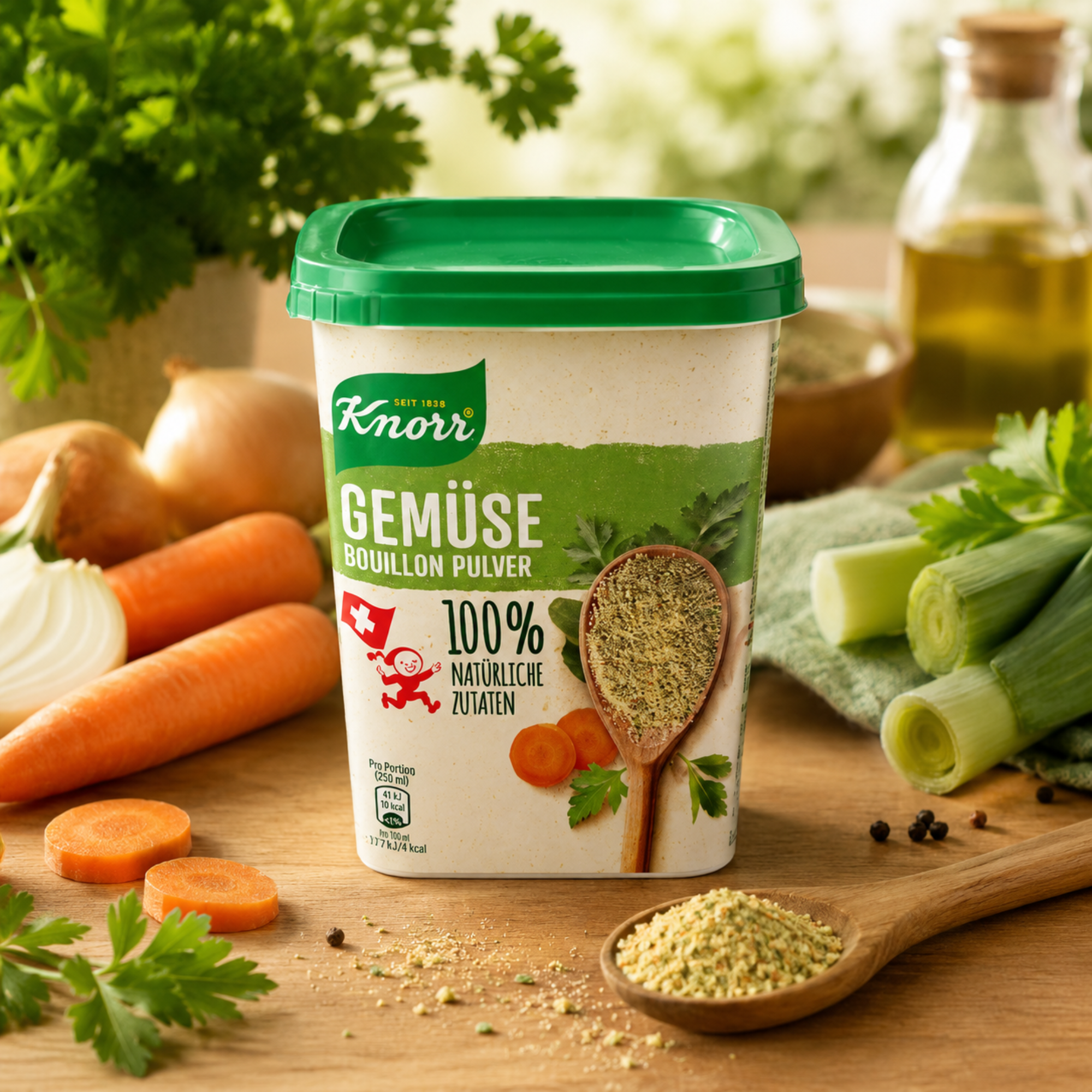 Knorr Gemüse Bouillon Pulver 228g