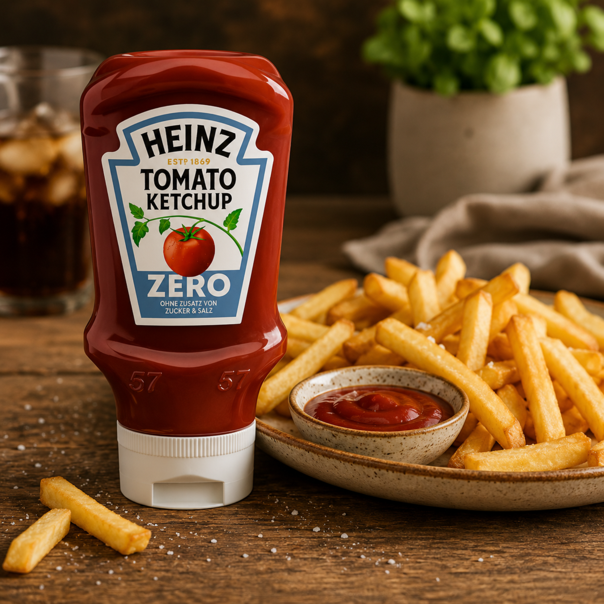 Heinz Tomato Ketchup Zero 570ml