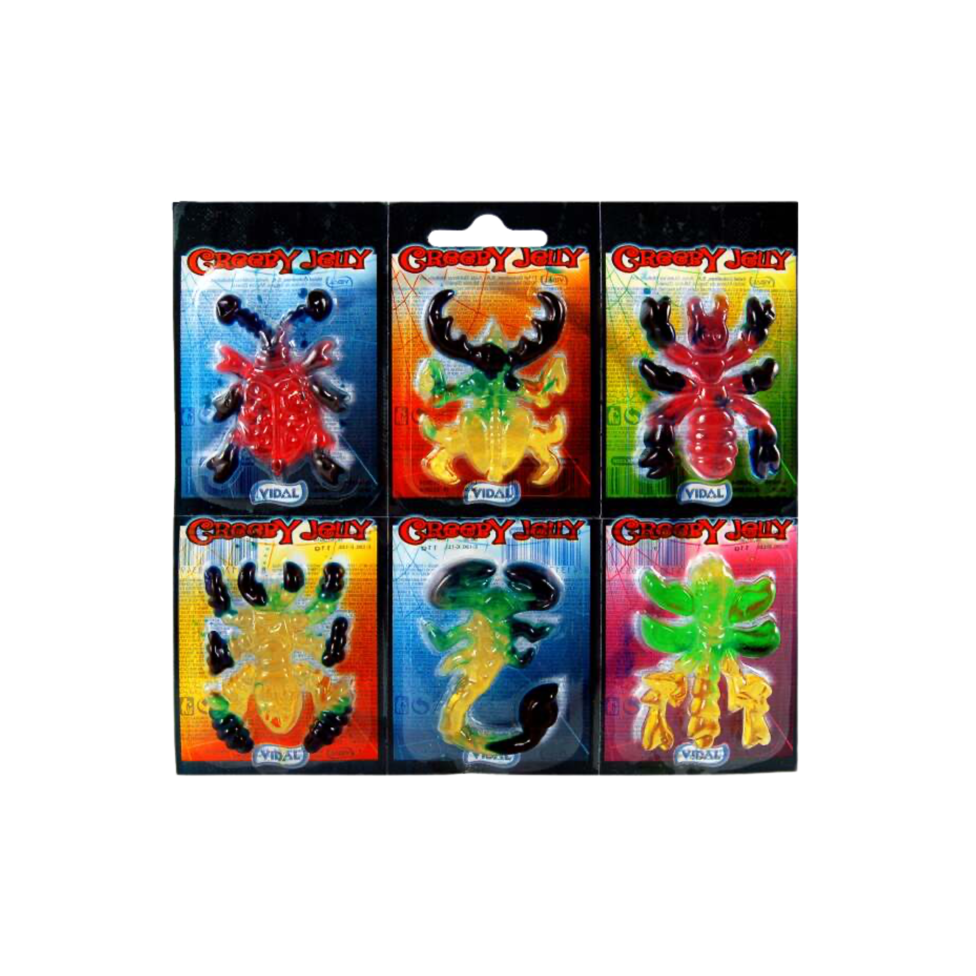 Creepy Jelly Candy 6-Pack - 66g