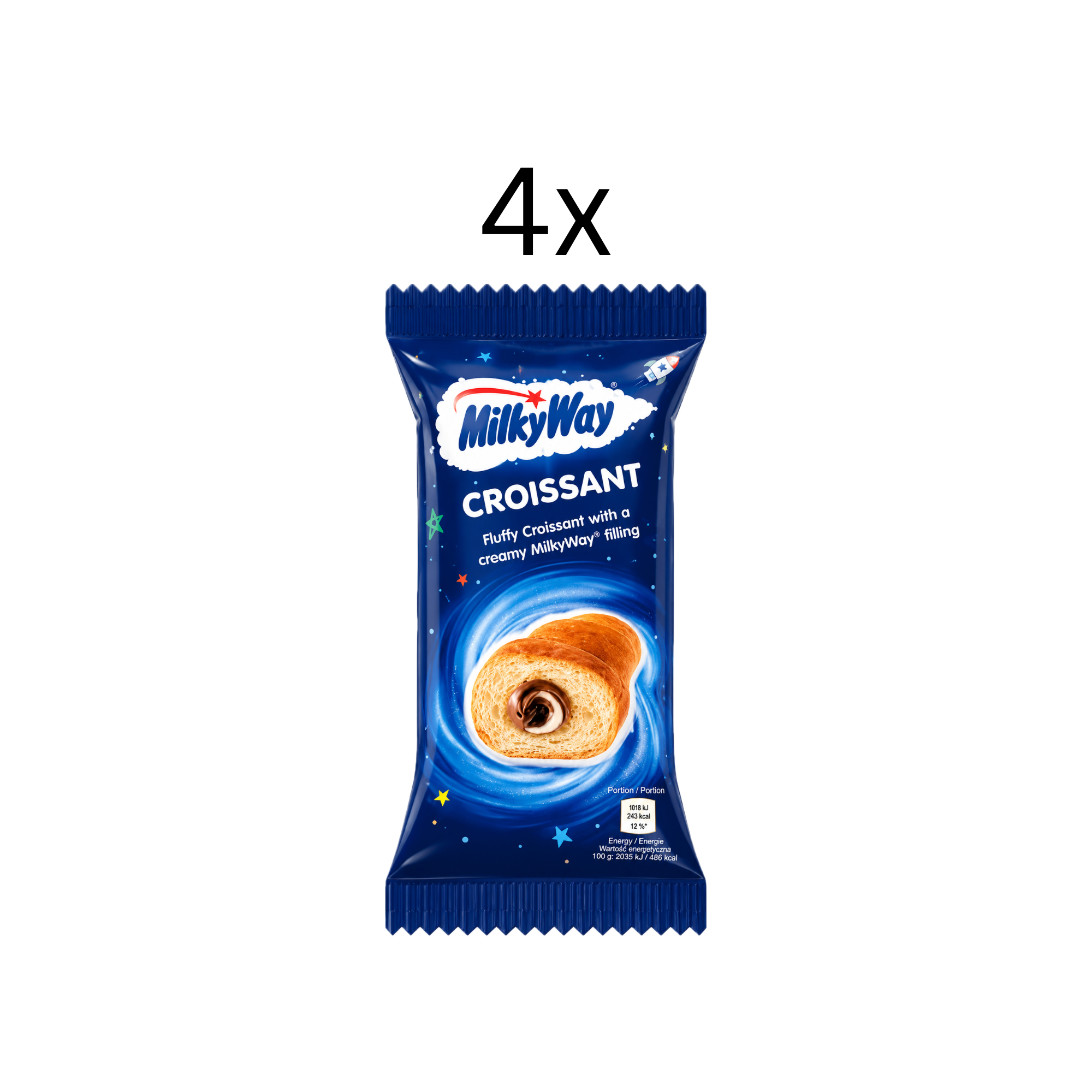 Milky Way Croissants 4er Pack - 192g