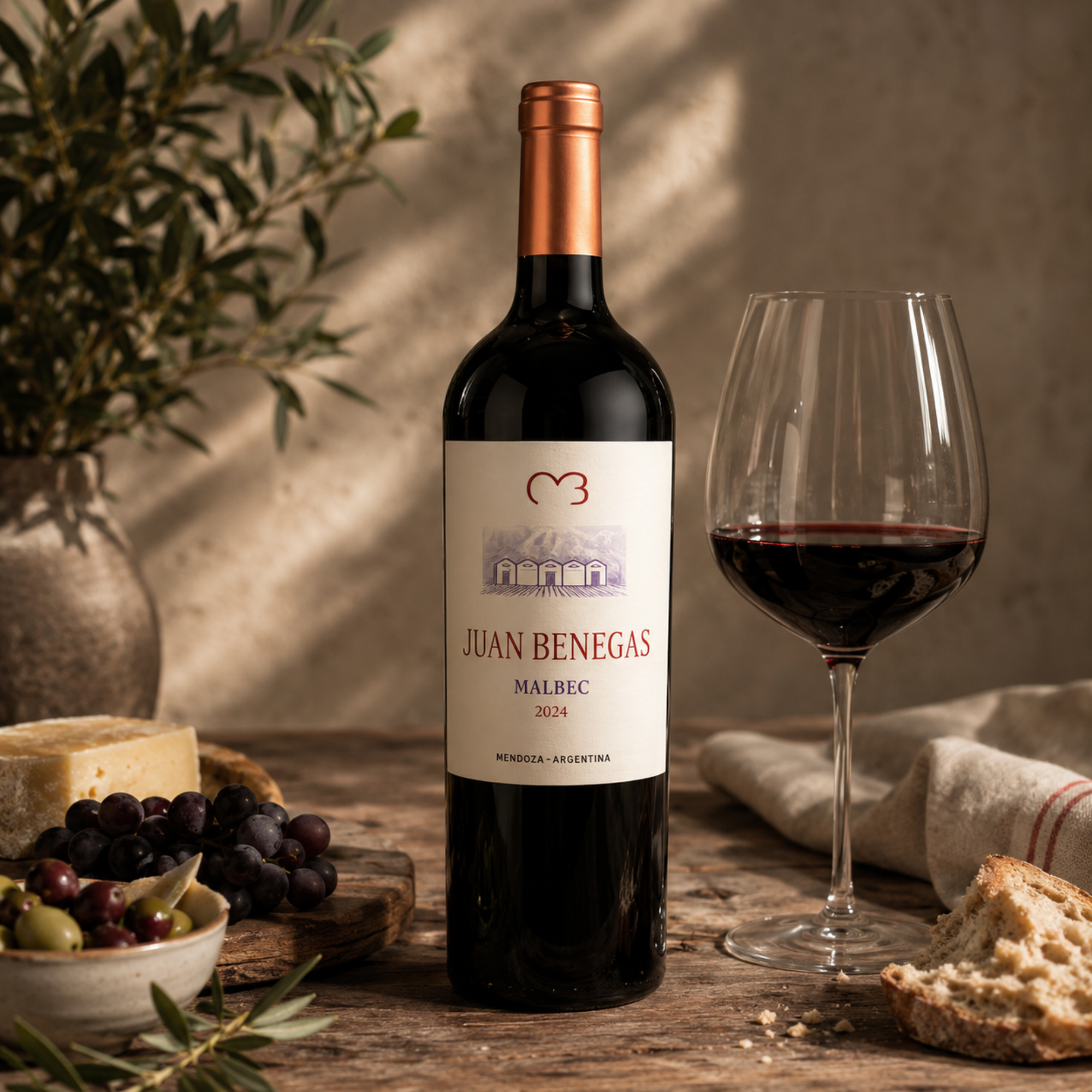 Vin rouge Juan Benegas Malbec Mendoza 2024 - 750ml