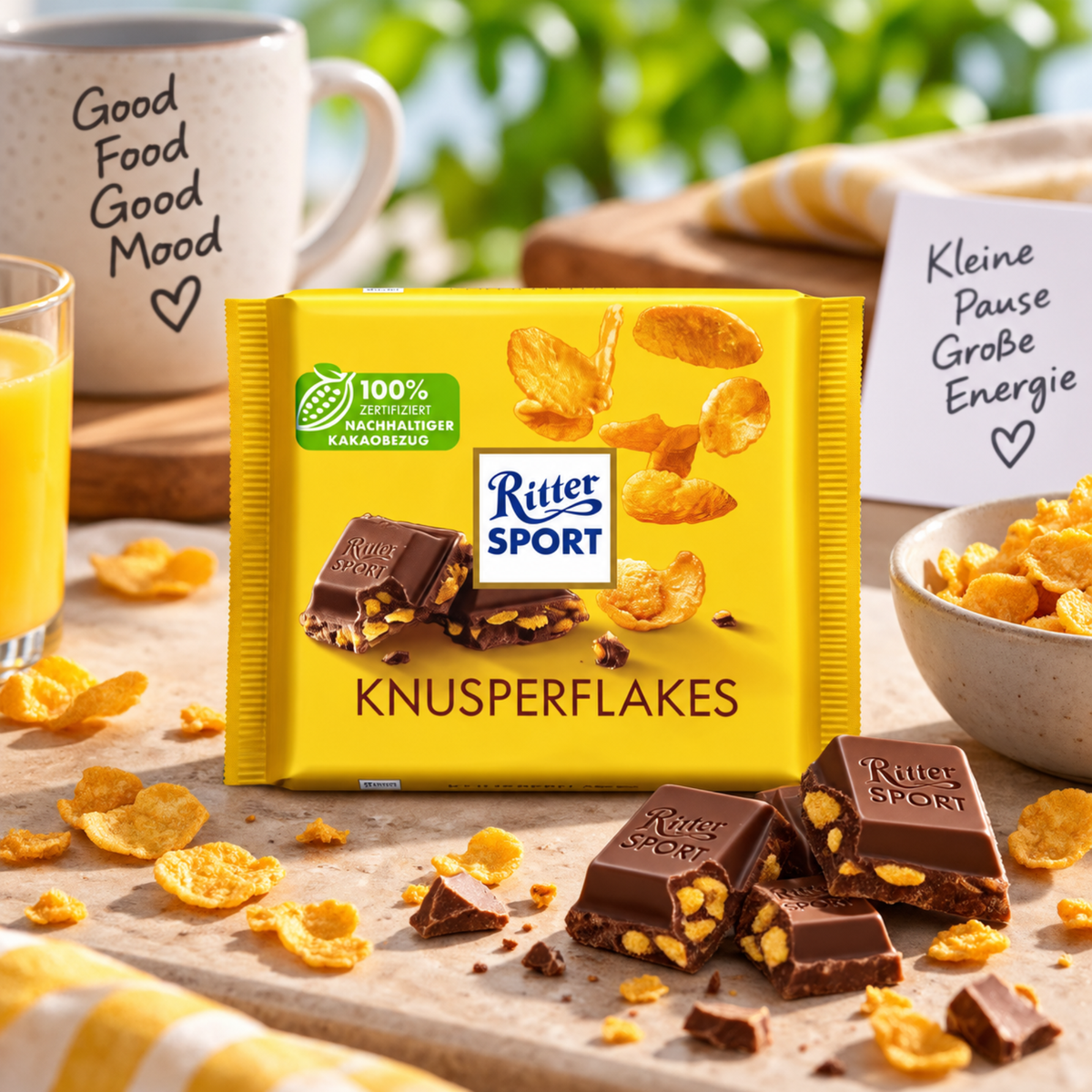 Ritter Sport - Crispy Flakes 10 x 100g