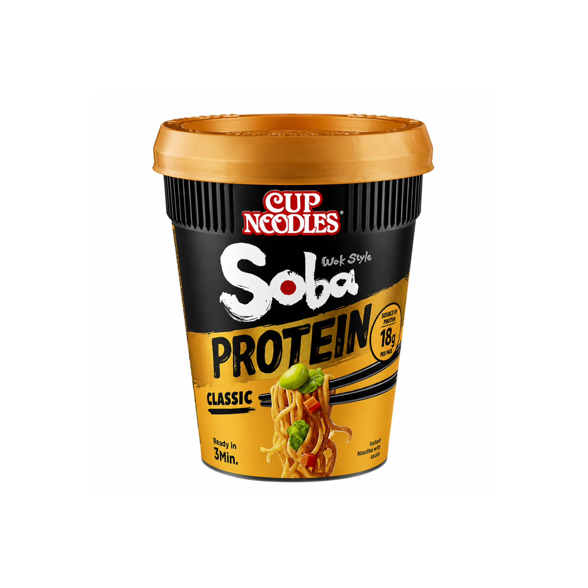 Protein Soba Cup Noodles Classic 8 x 92g