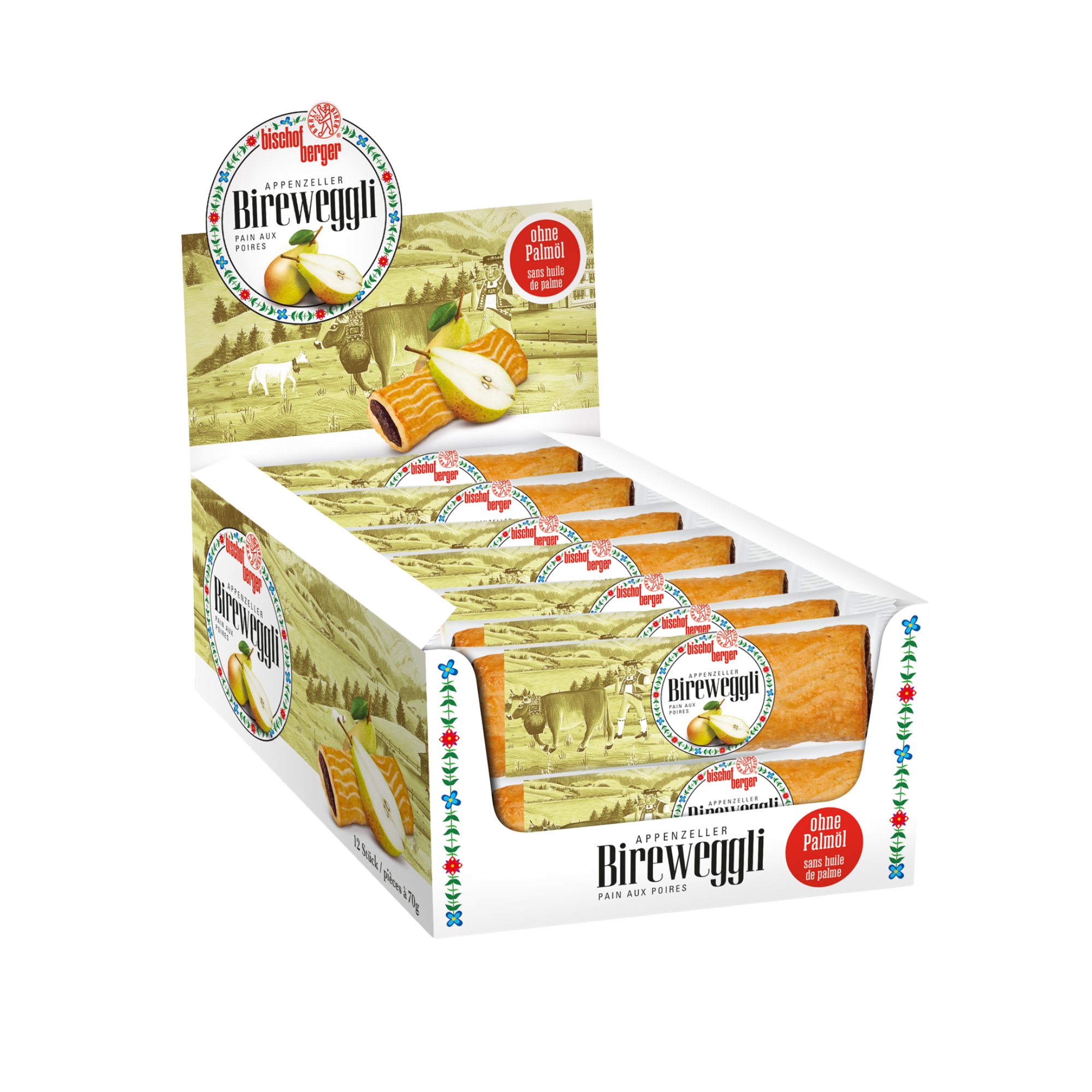 Appenzeller Bireweggli 12 x 70g