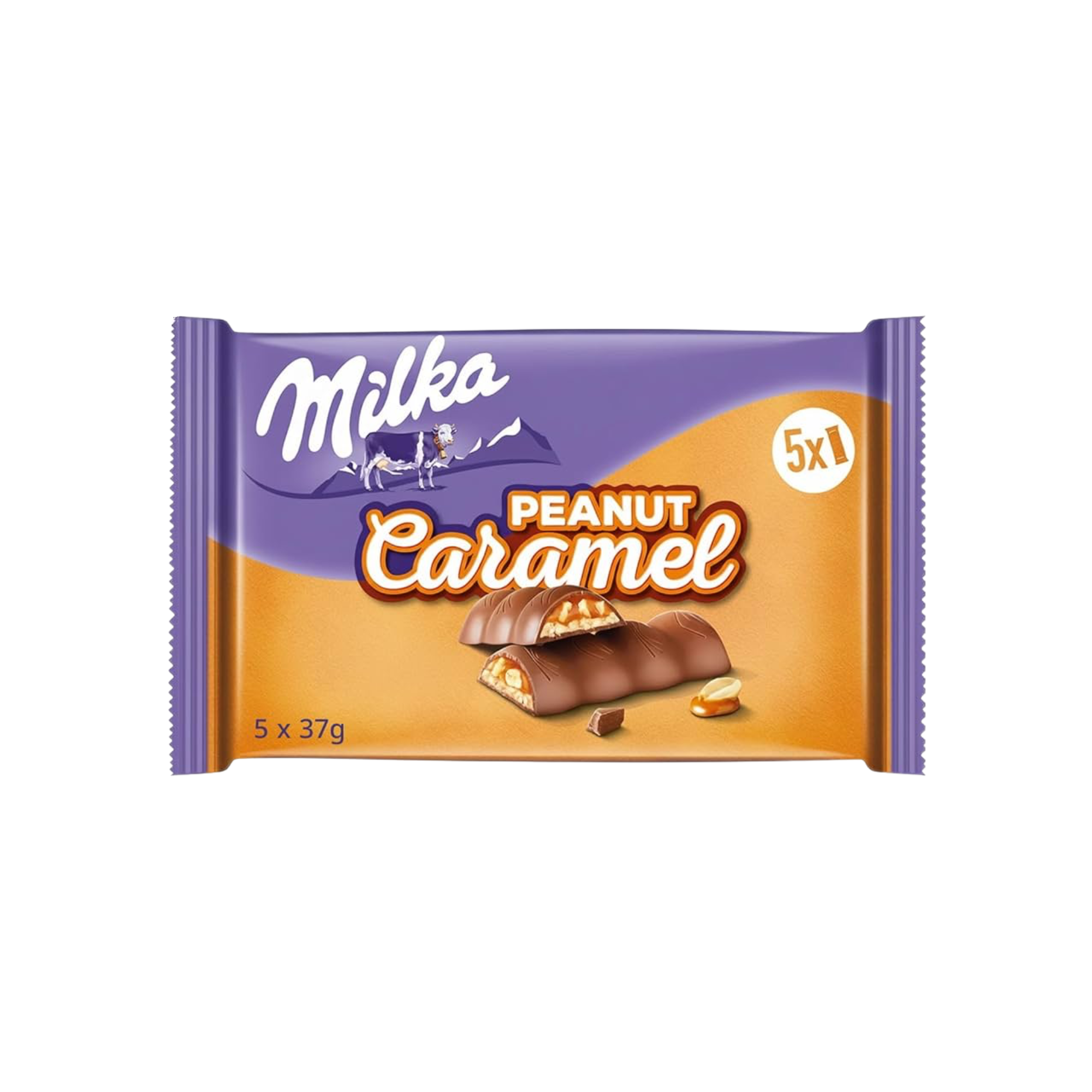 Milka Peanut Caramel Bar 185g