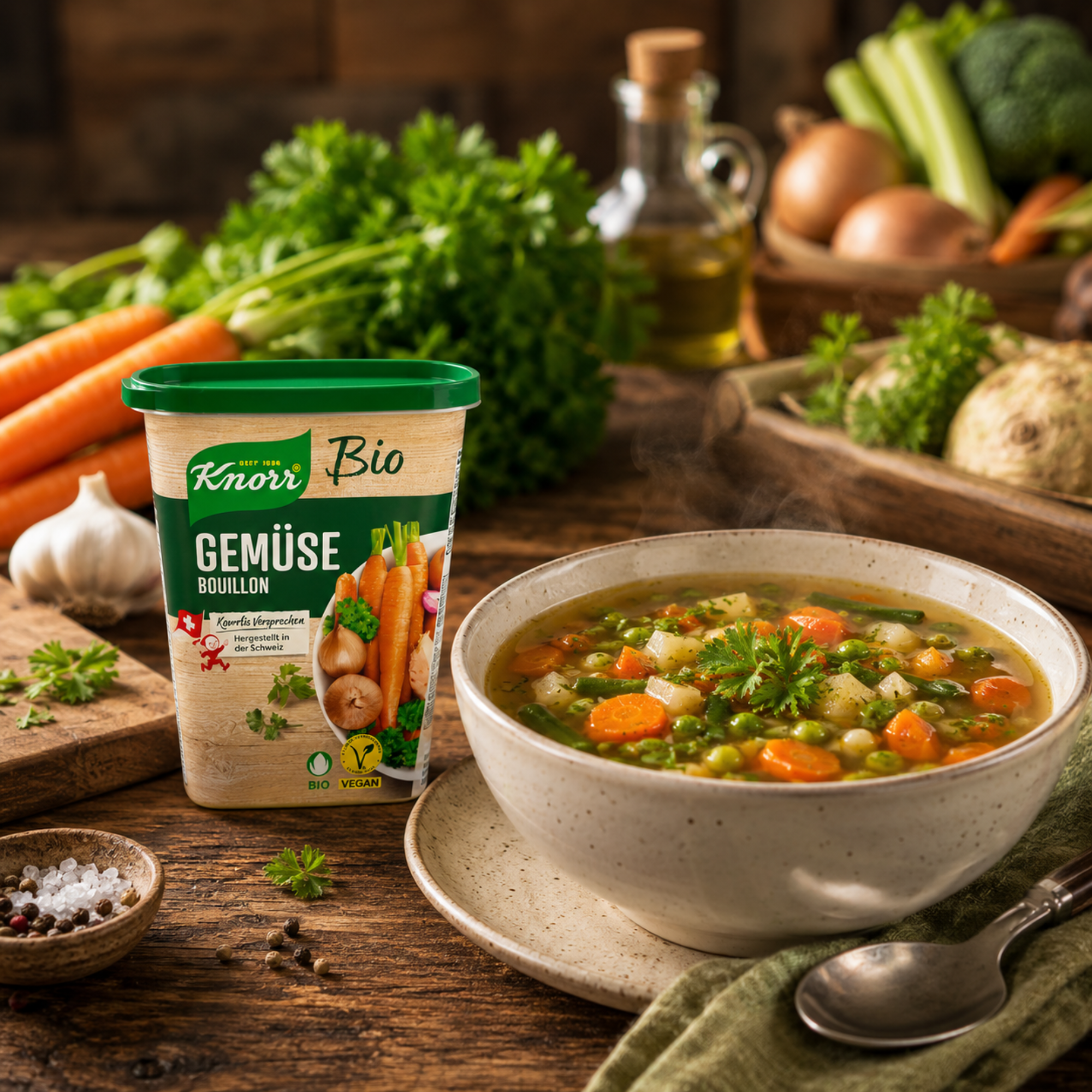 Knorr Gemüse Bouillon Bio 292g