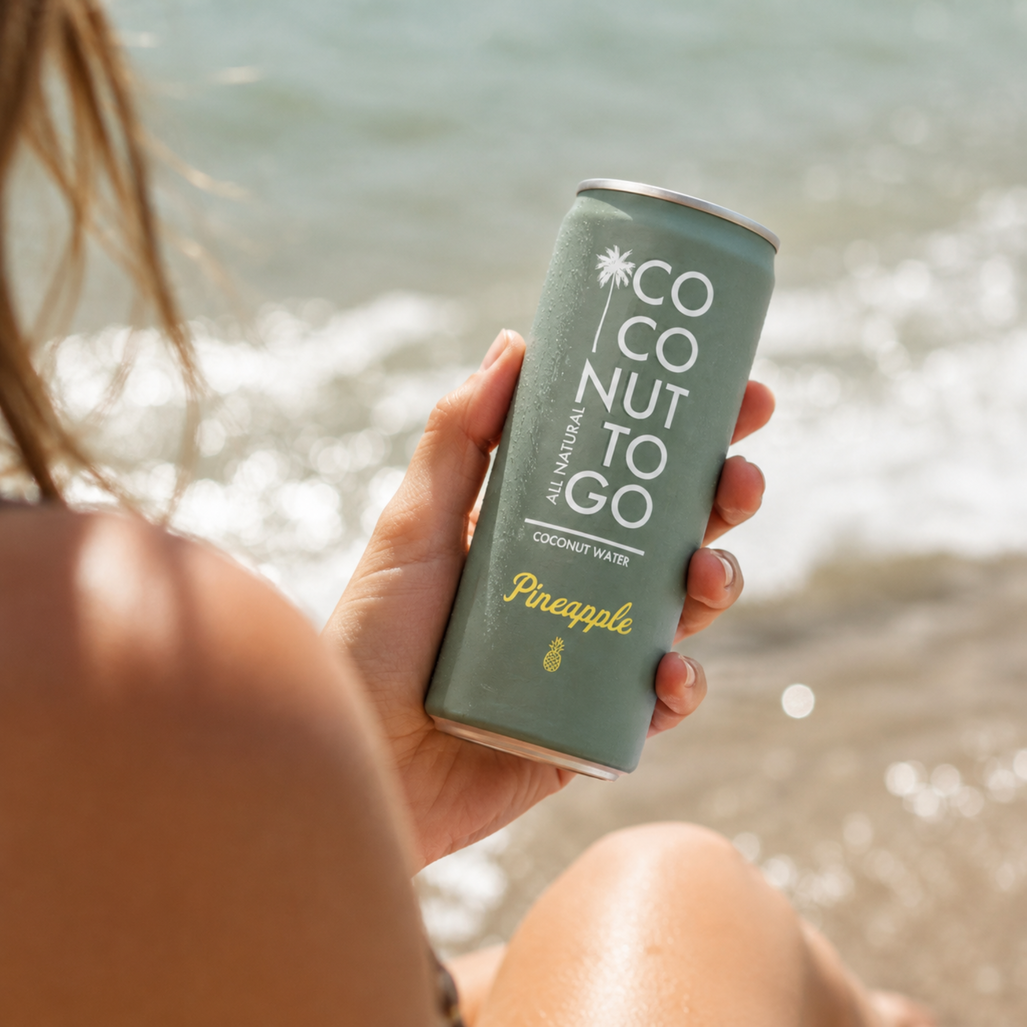 Eau de coco ananas 330 ml