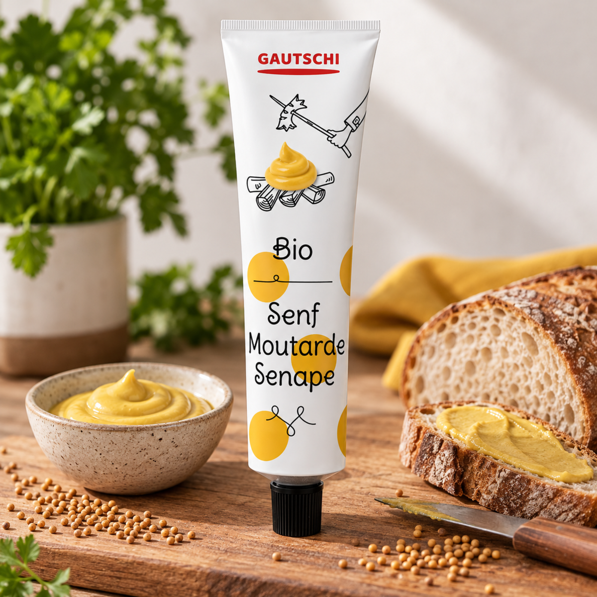 Senf Bio 200g
