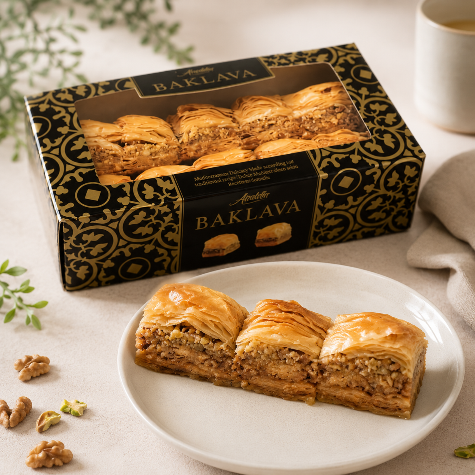 Baklava Walnut Pack of 10 - 190g