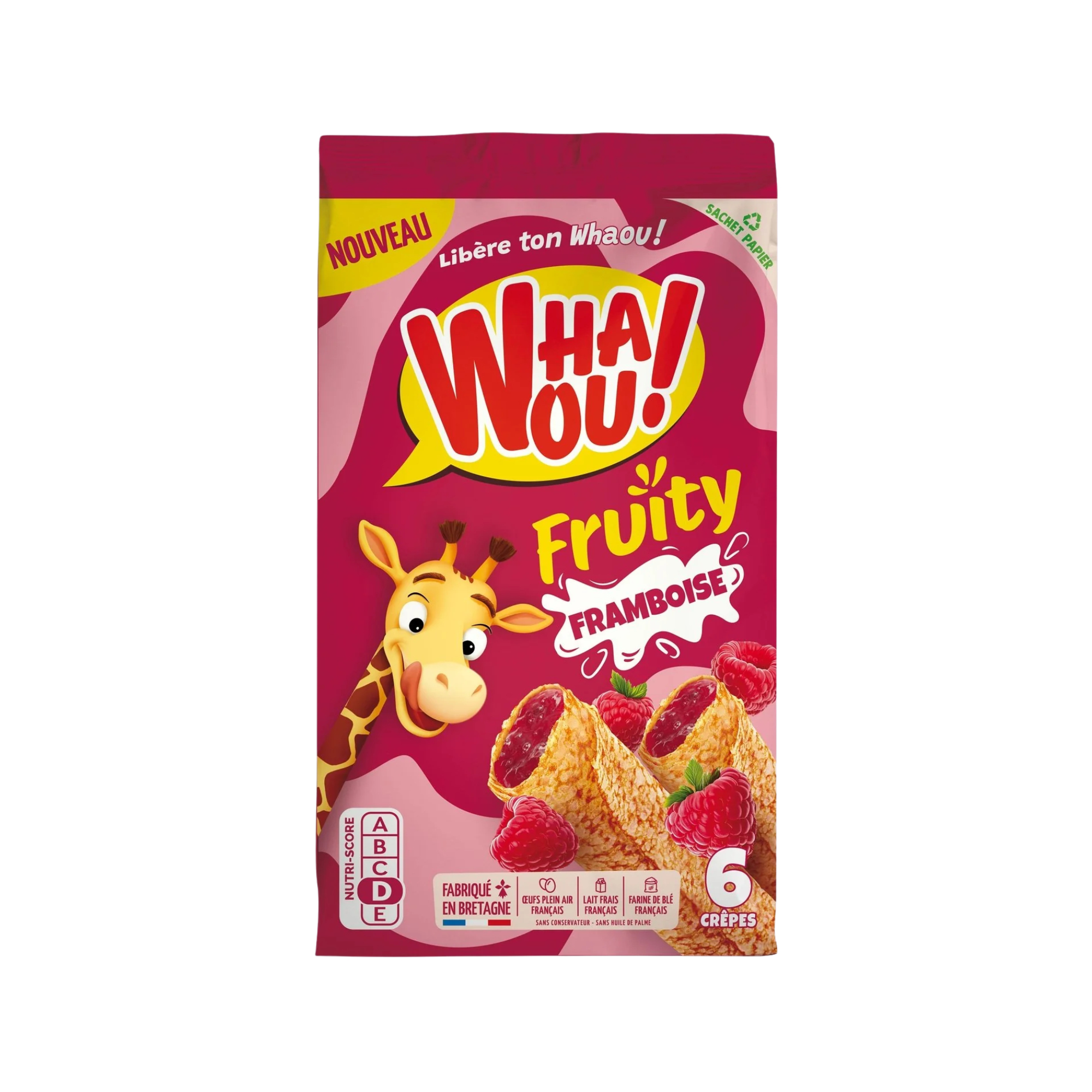 Crêpes Fruity Raspberry 180g