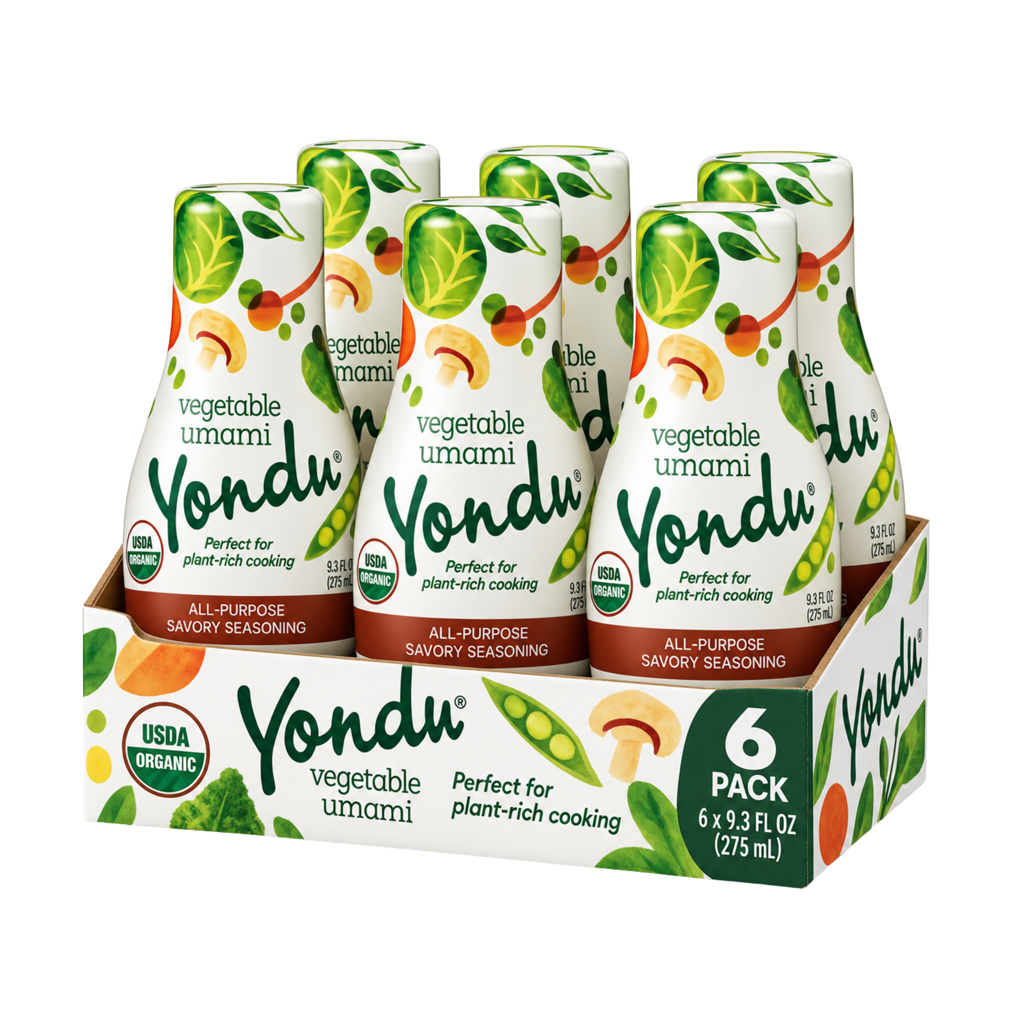 Yondu Vegetable Umami Liquid Seasoning Organic 6 x 275ml