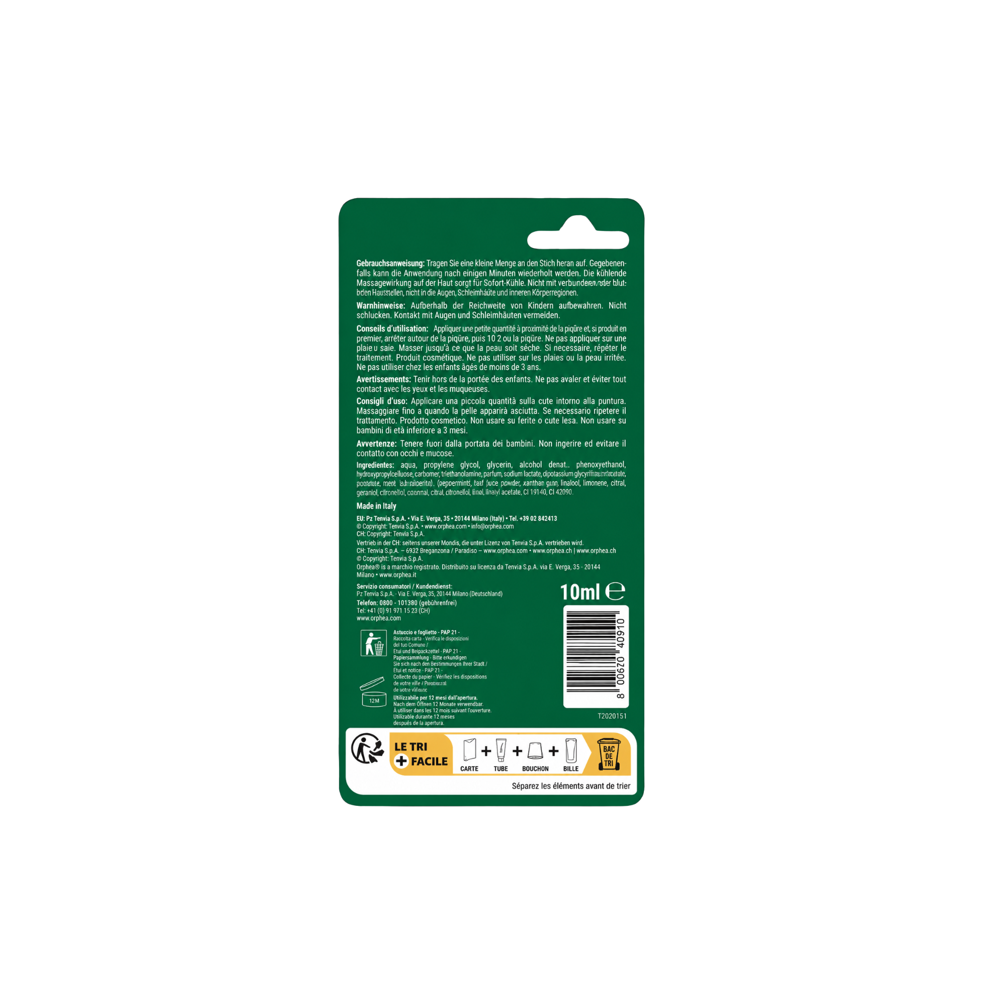 Anti-Moustiques Roll-On Après Piqûres 10ml