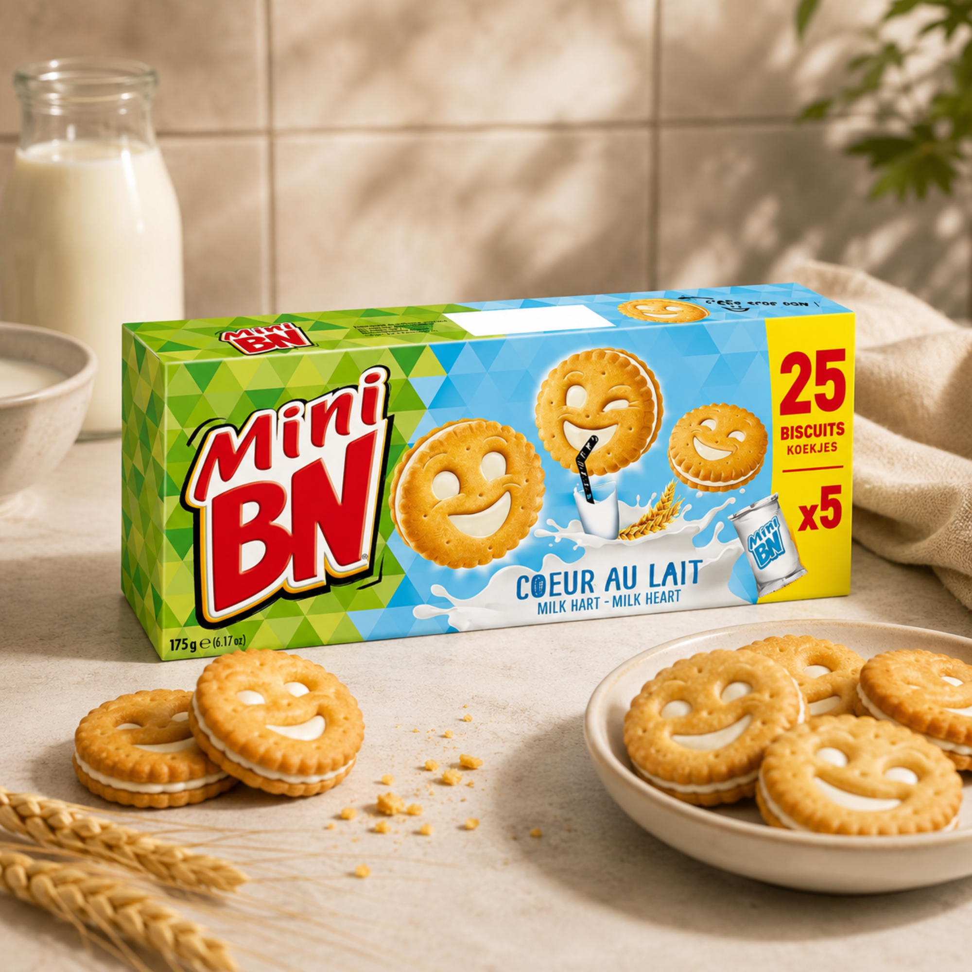 Mini Milchherzkekse 175g