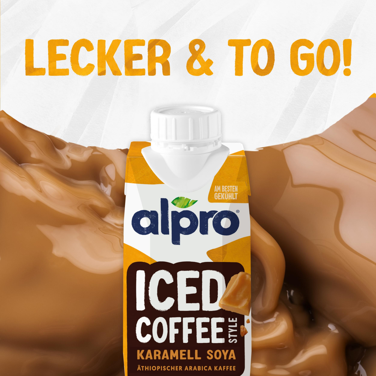 Alpro Iced Coffee Soja Caramel 250ml