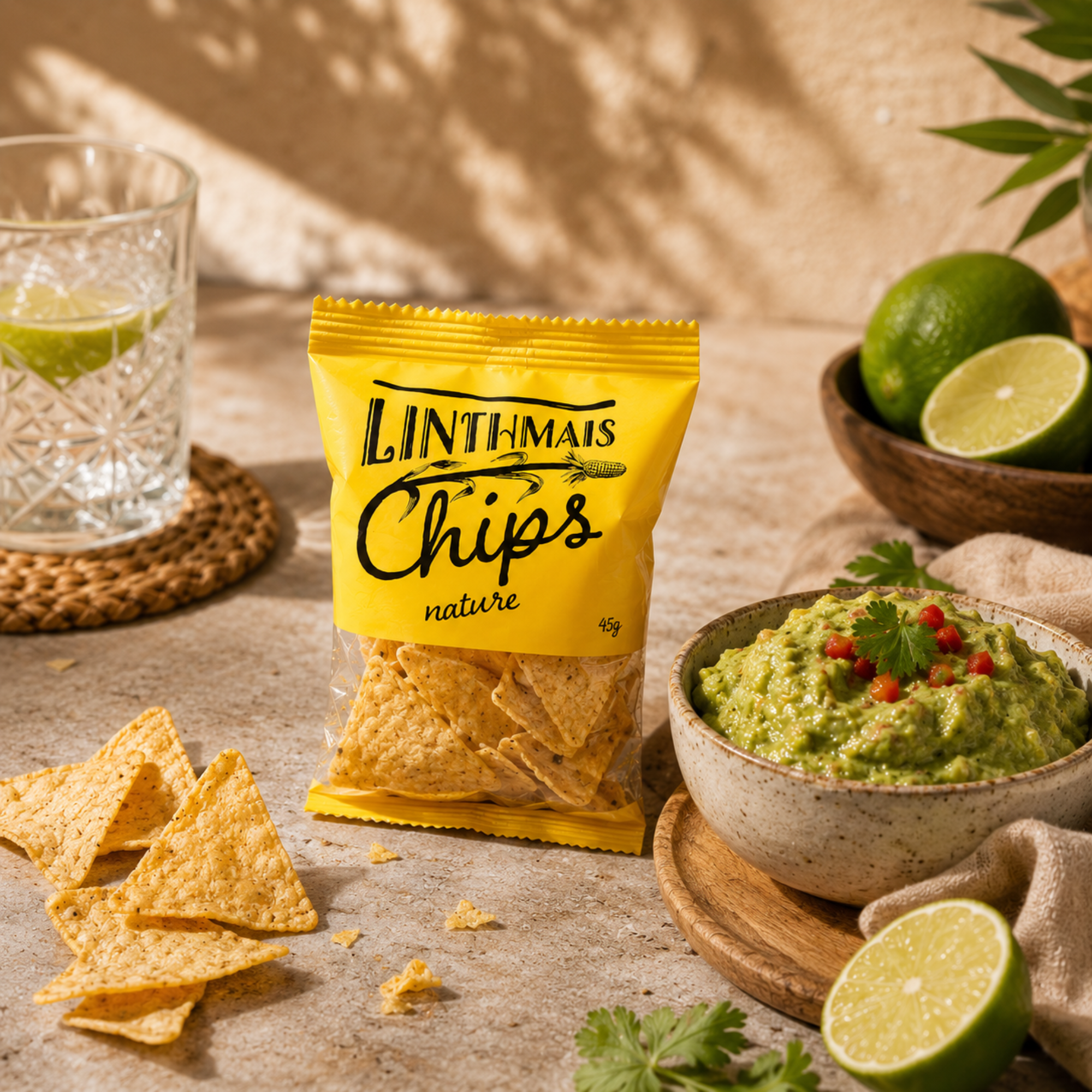 Linthmais Tortilla Chips Nature 45g