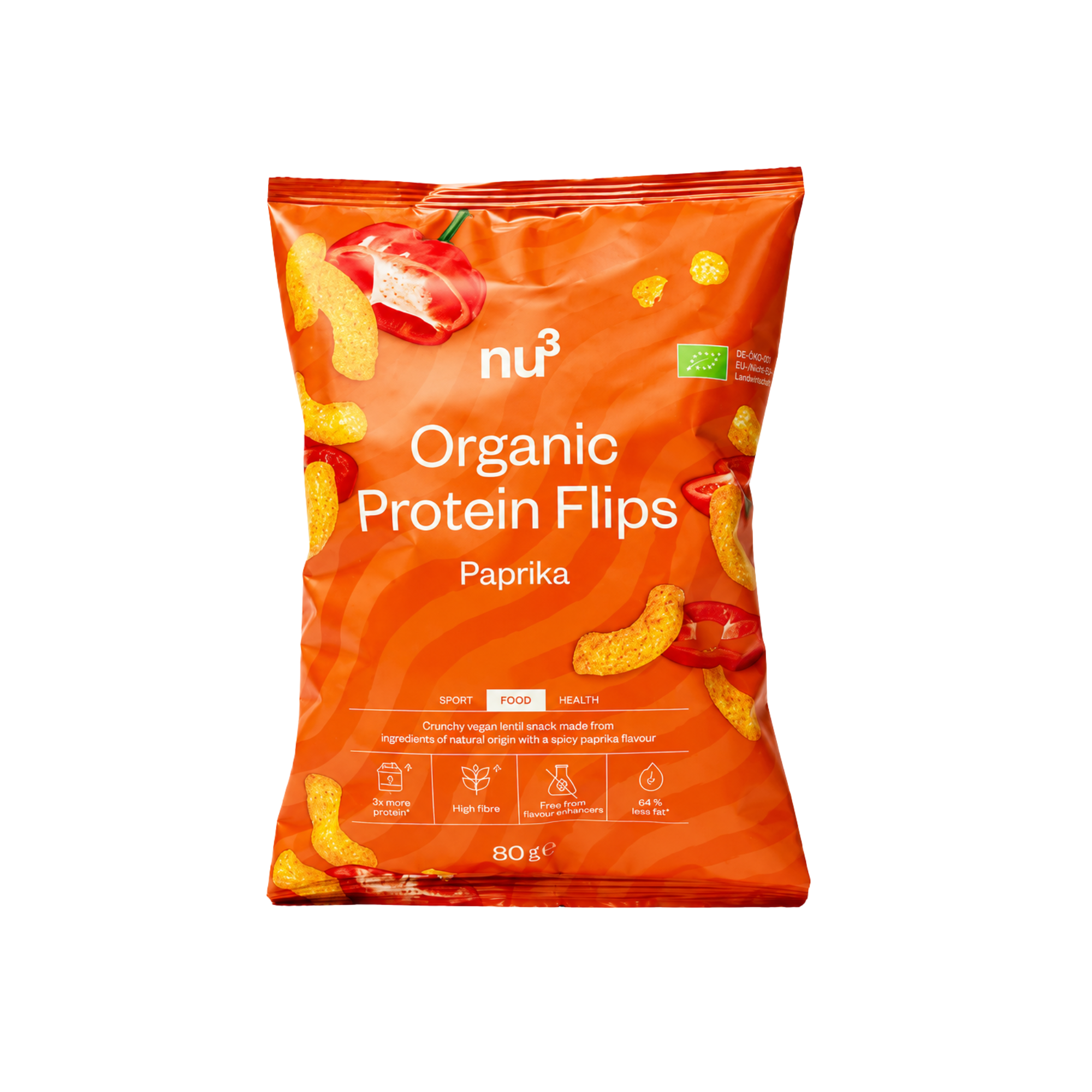 Protein Flips - Paprika Bio 80g