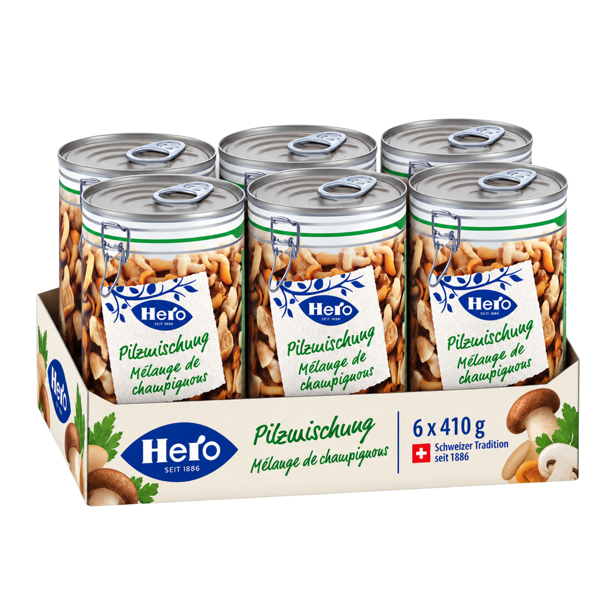 Hero Pilzmischung 6 x 410g