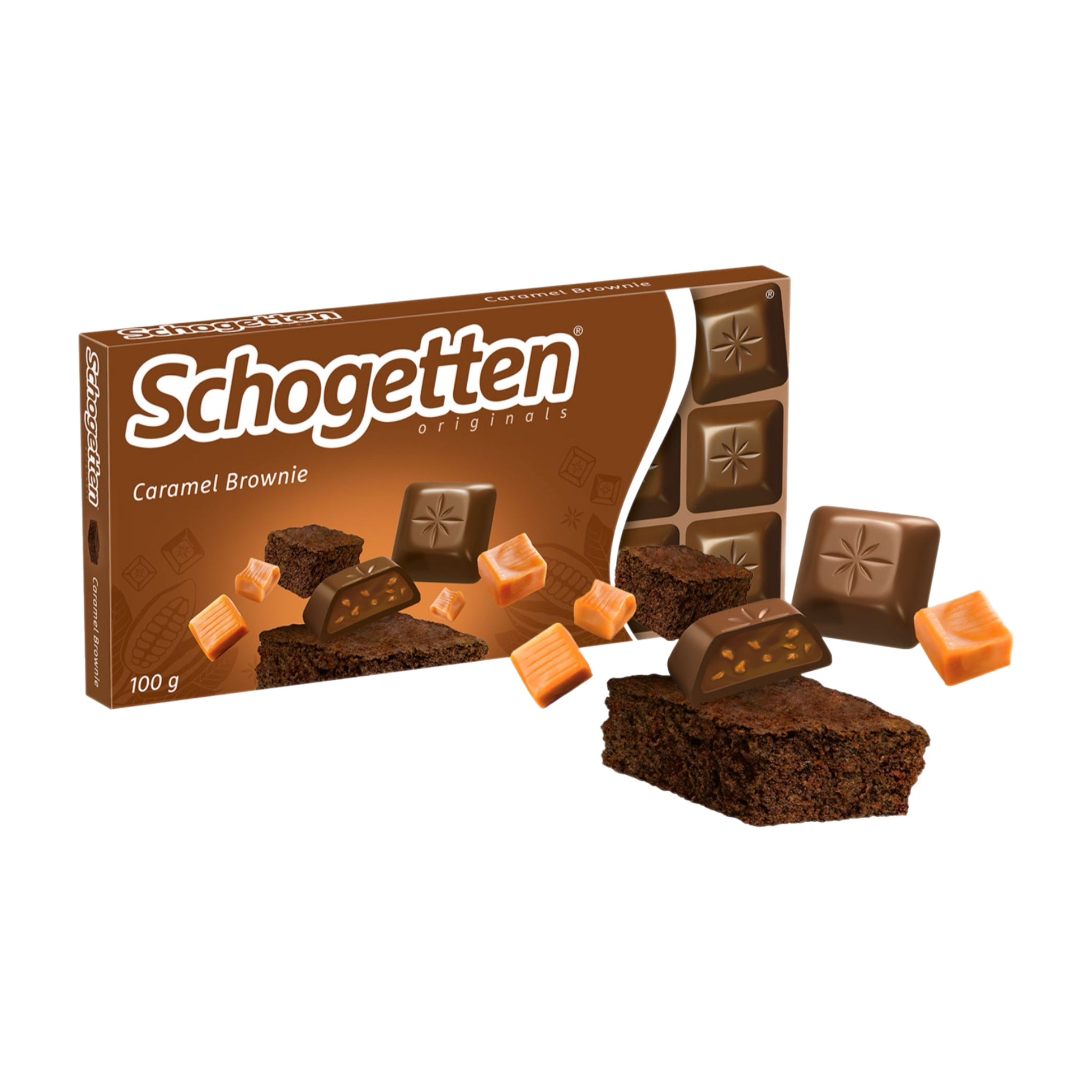 Brownie au caramel Schogetten 100 g